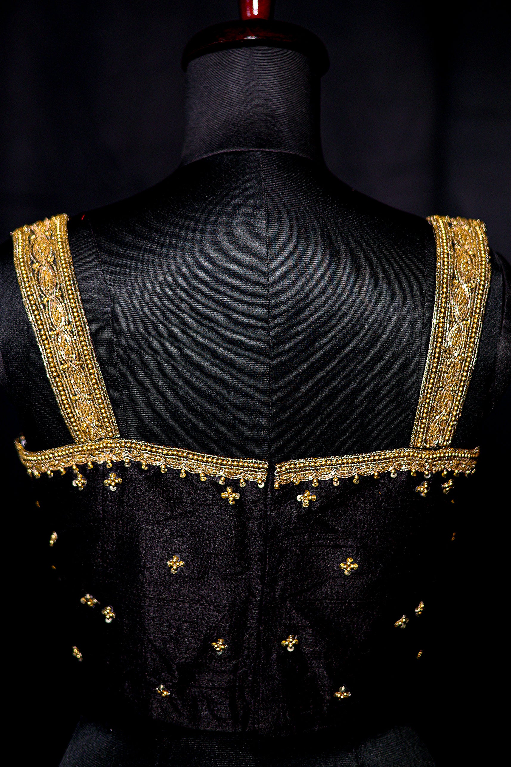 Raw Silk Sleeveless Blouse