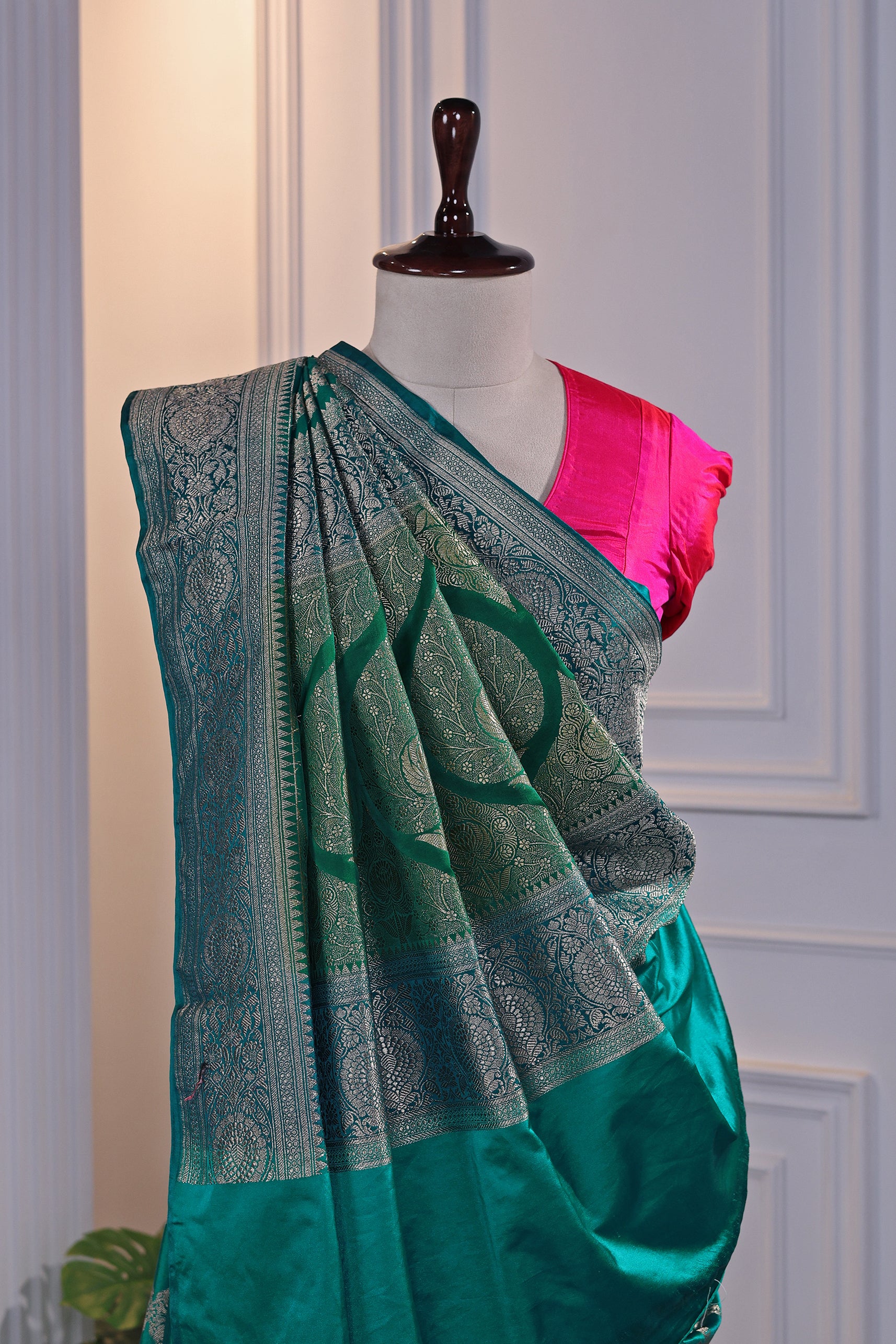 Semi Rangkat Mashru Banarasi