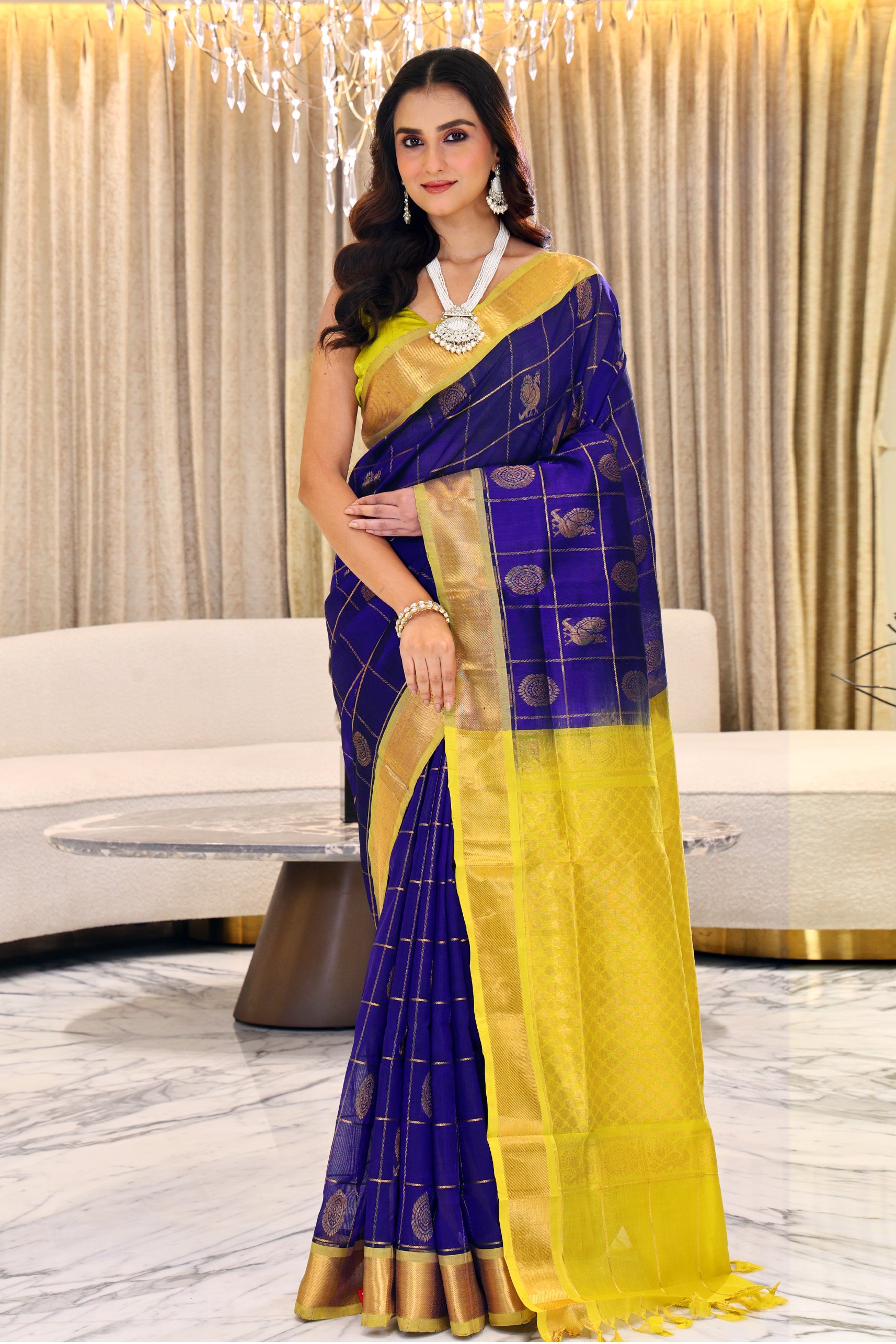 Checks Sico Kanjivaram