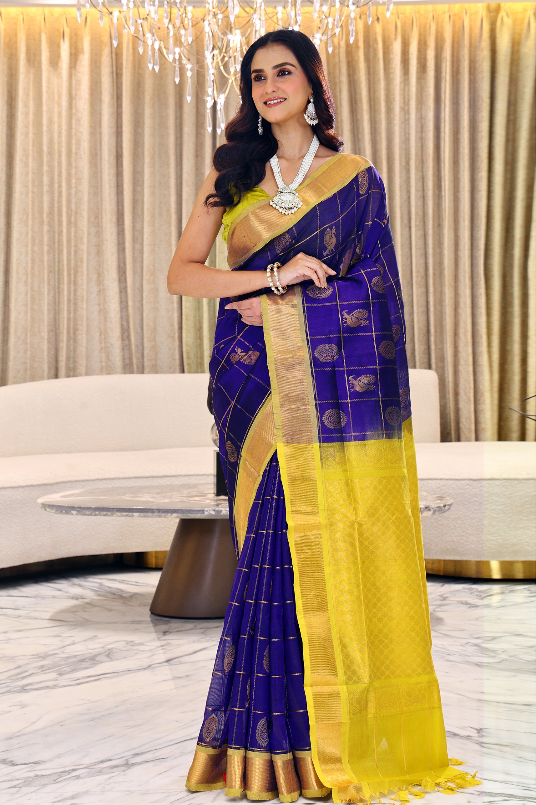 Checks Sico Kanjivaram