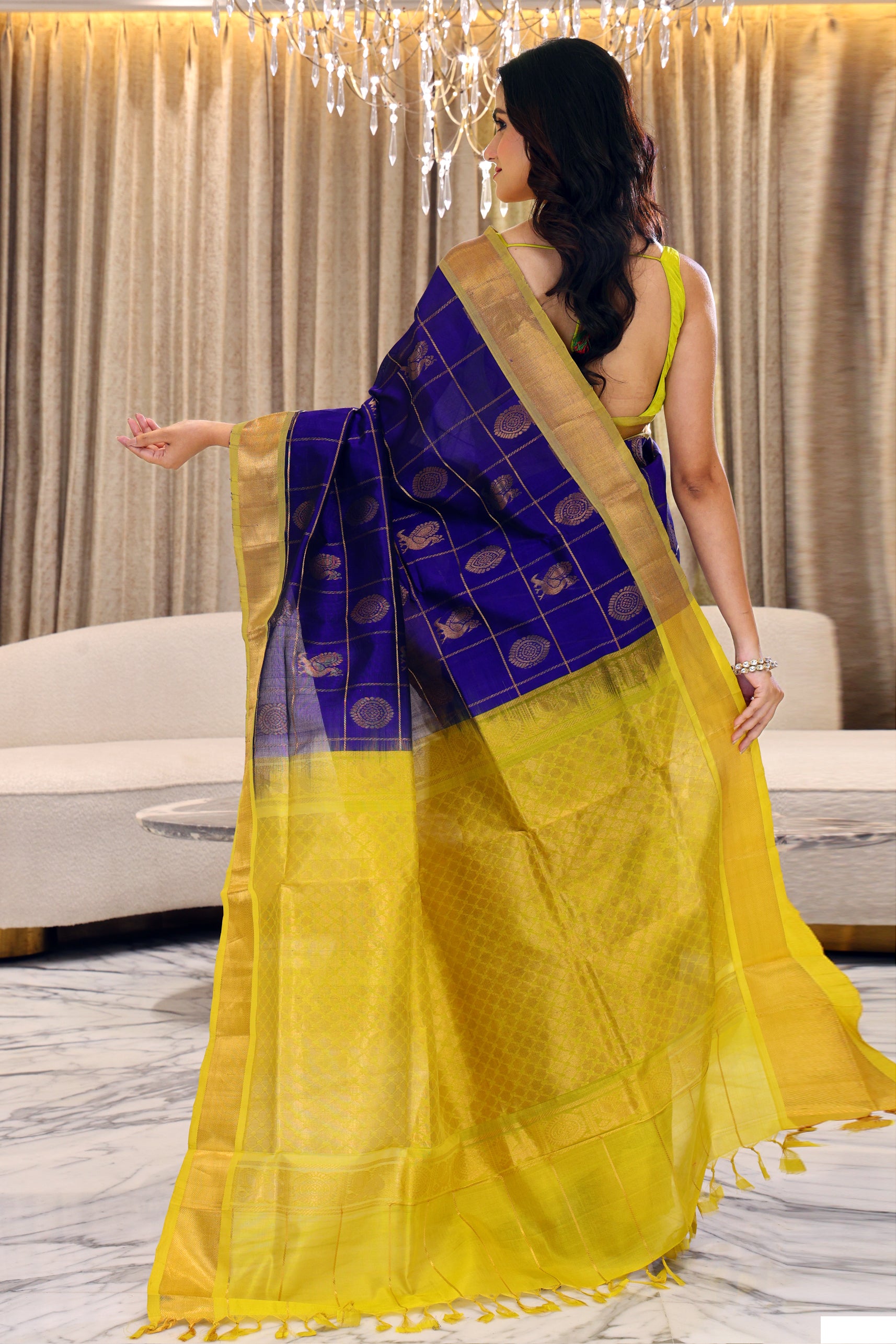 Checks Sico Kanjivaram