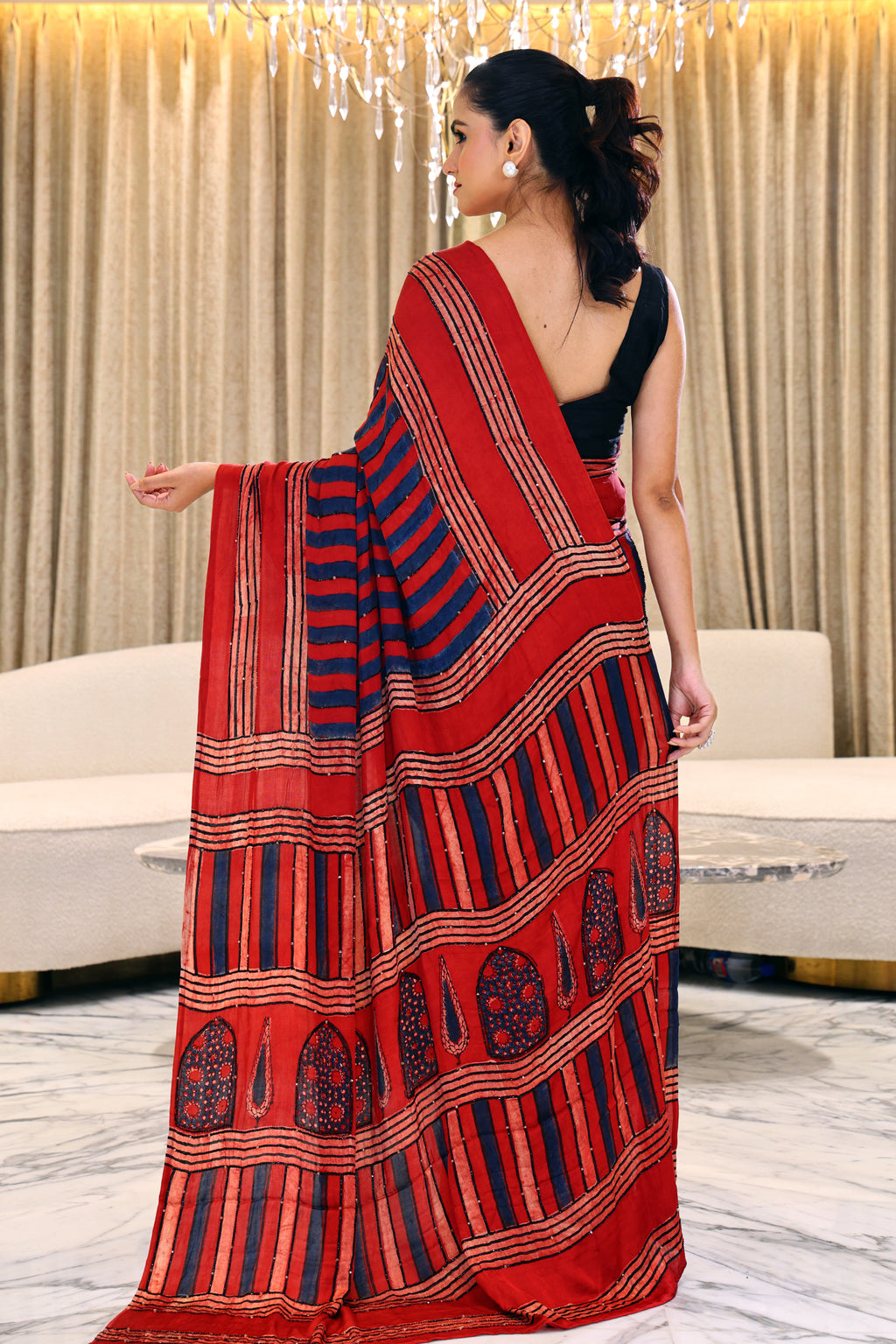 Ajrak Modal Silk