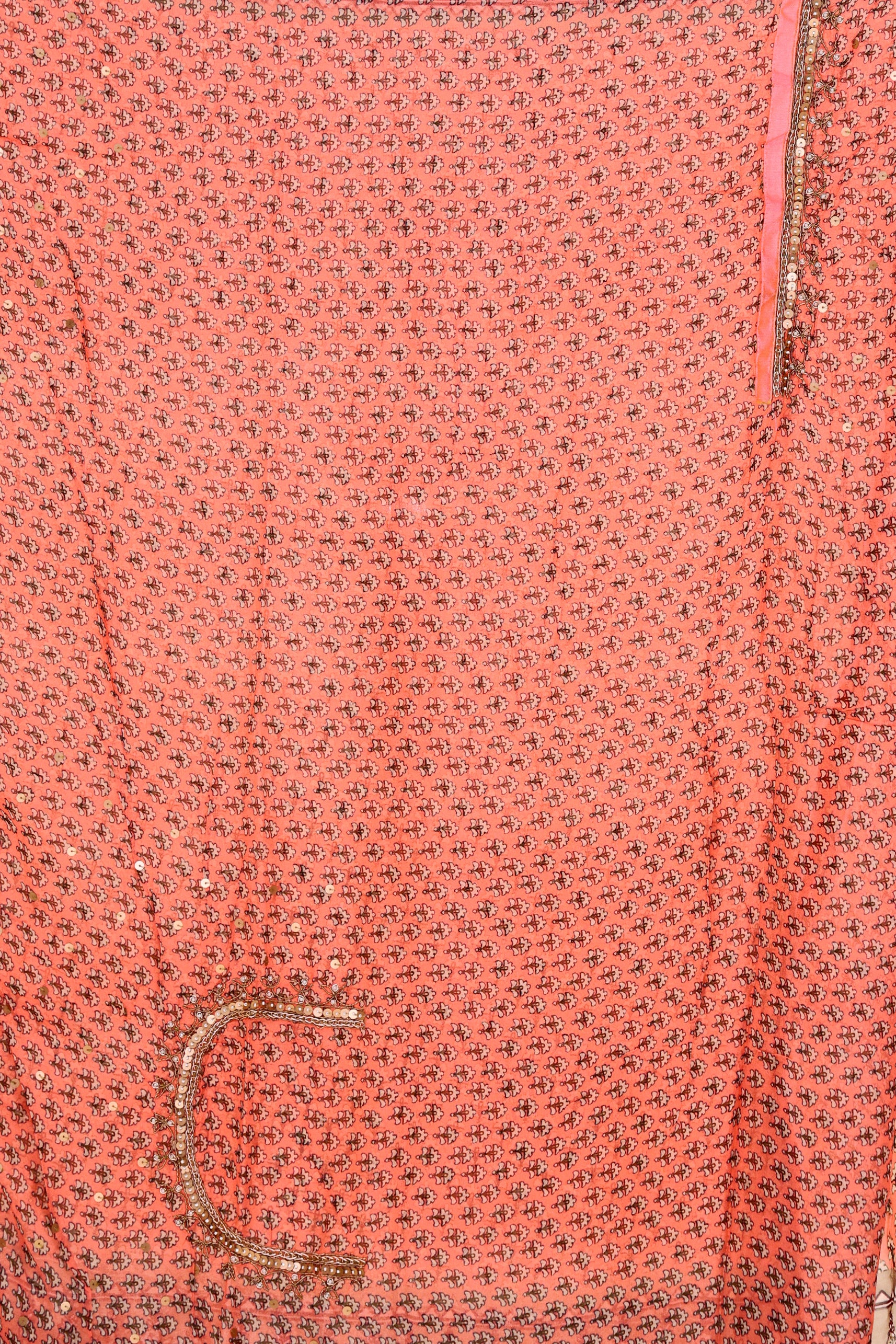 Chiffon Block Print