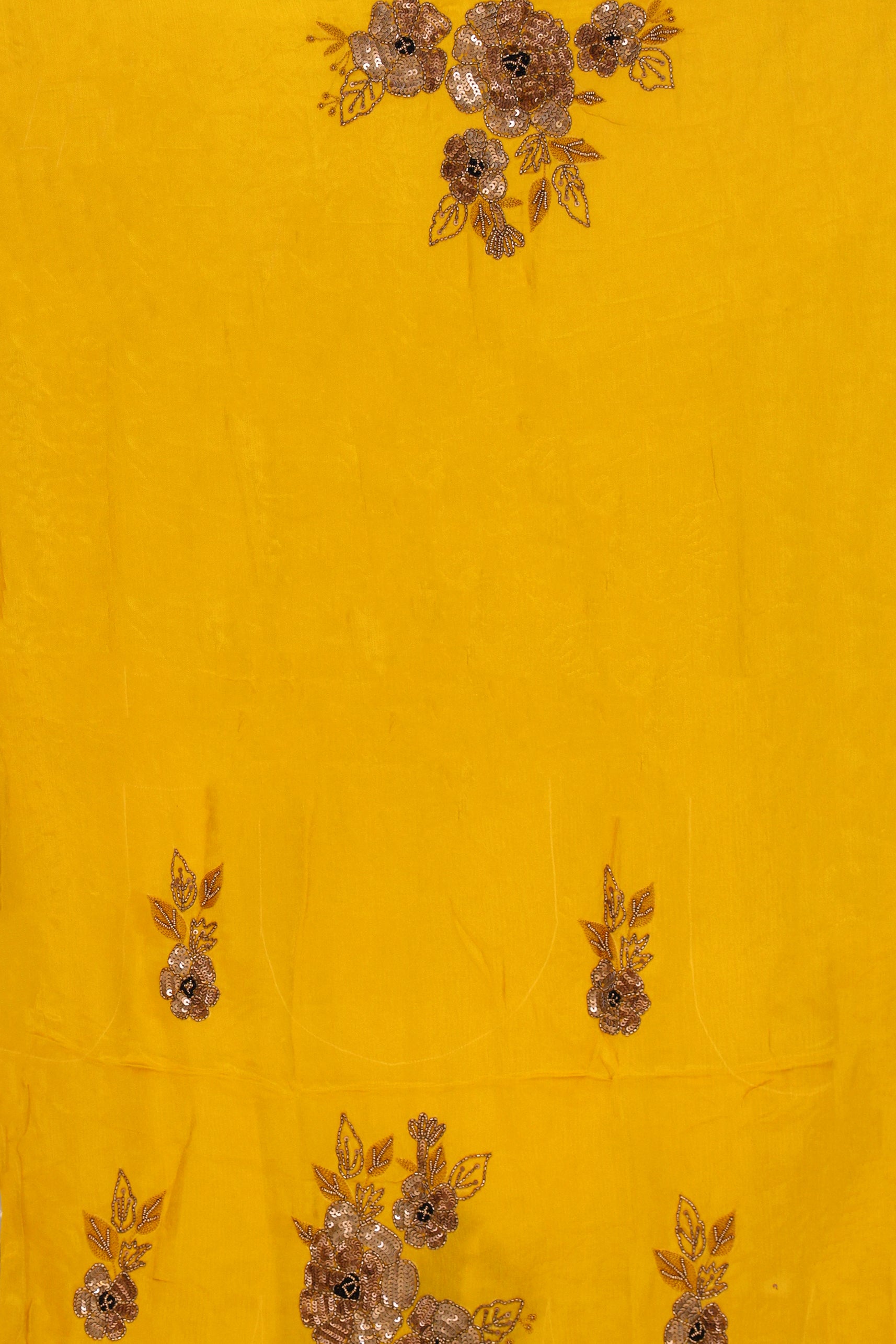 Crepe Satin Zardosi Work