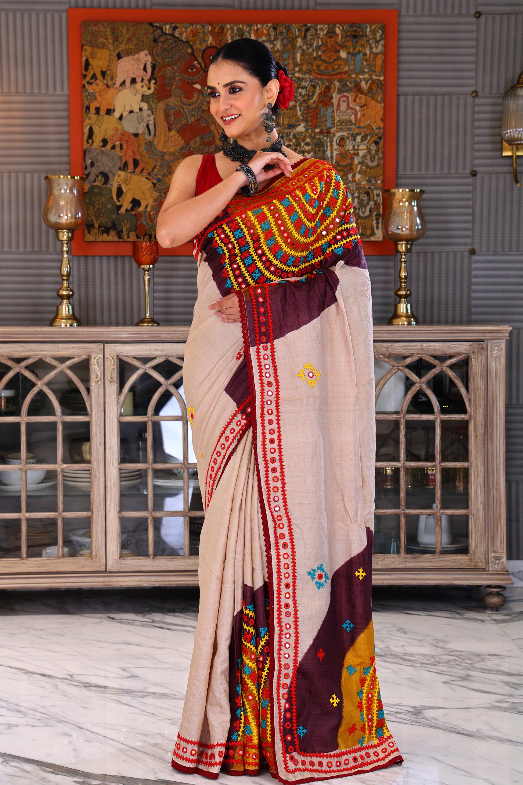 Tussar Hand Gujarati