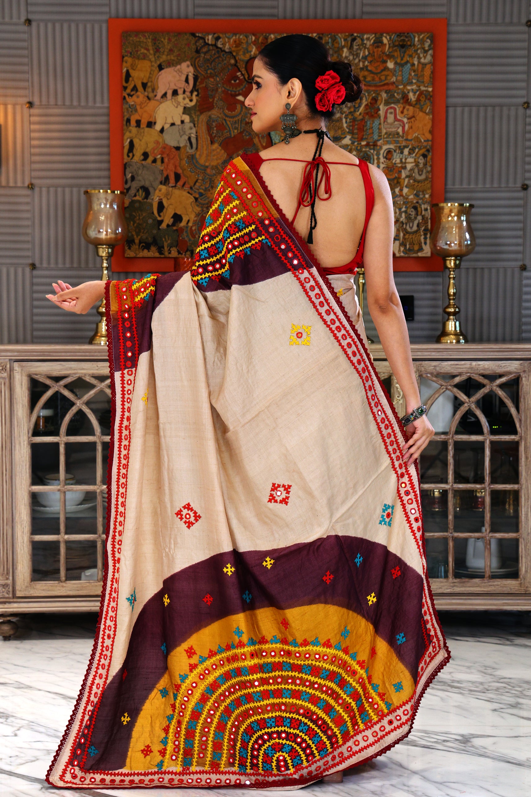 Tussar Hand Gujarati