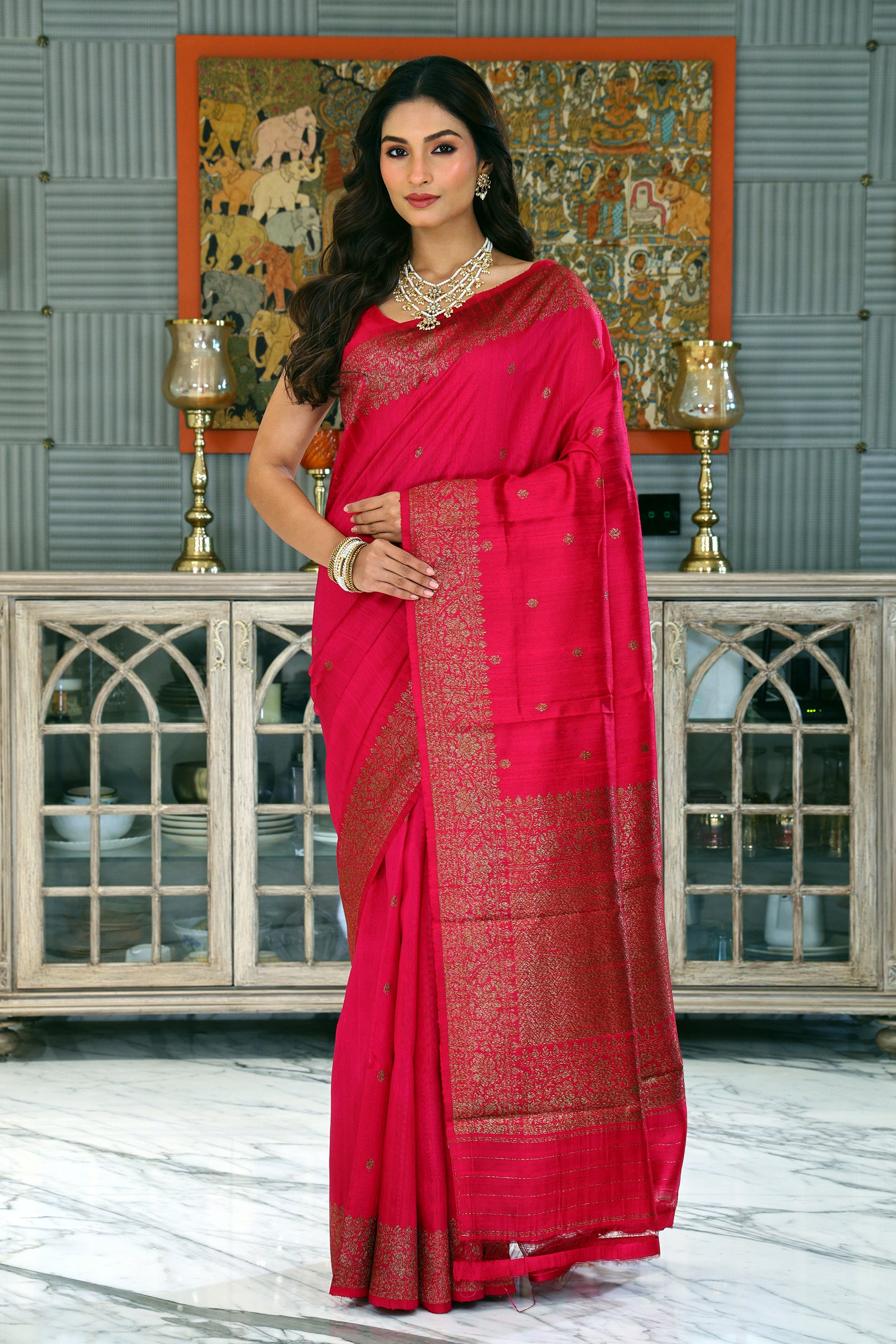 Raw Silk Banarasi