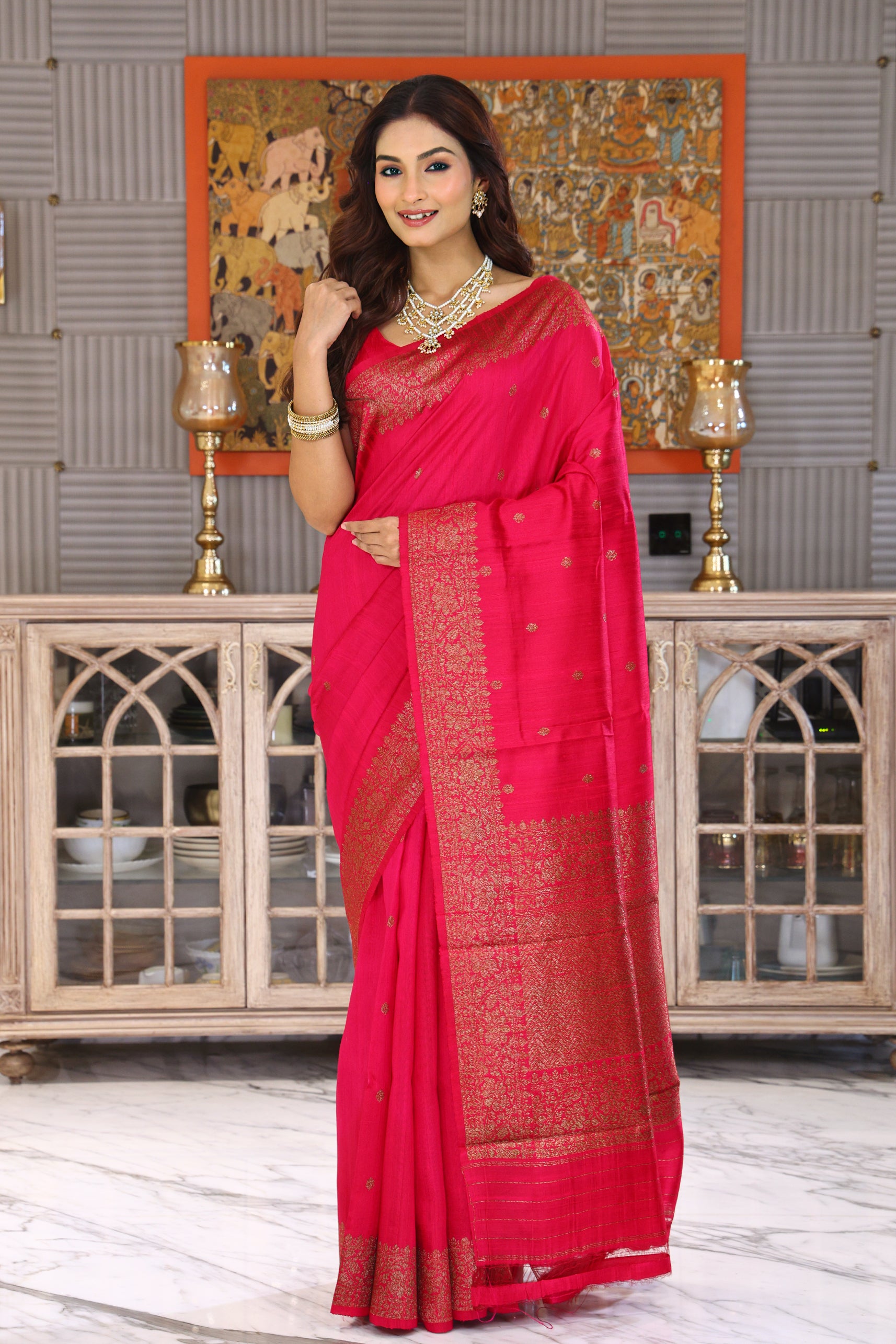 Raw Silk Banarasi