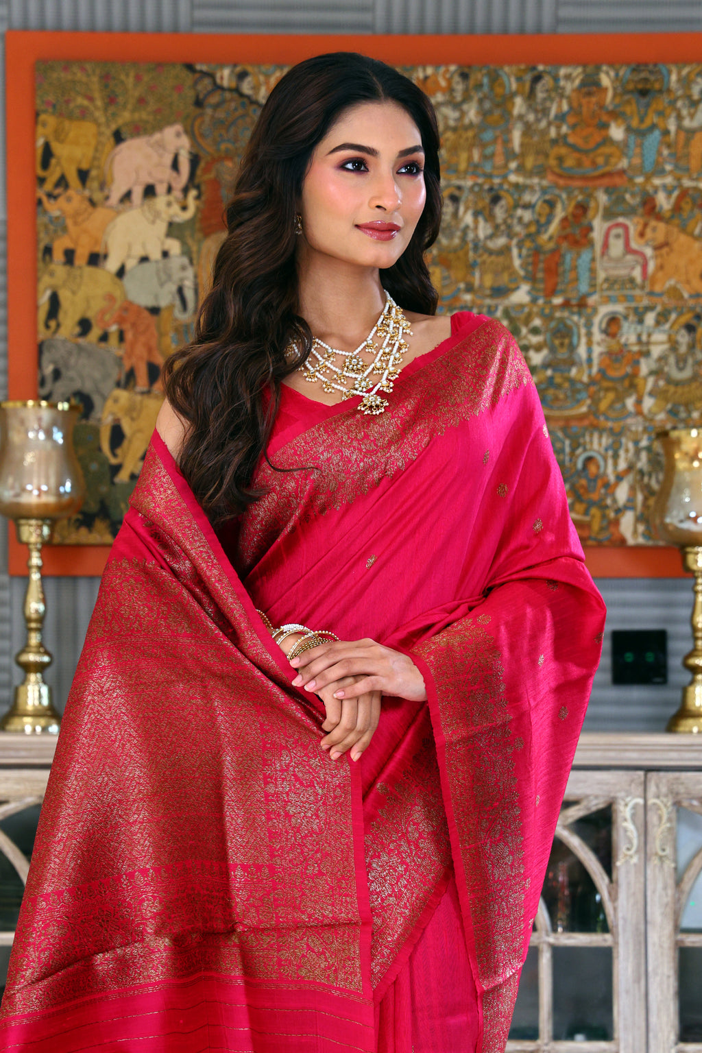 Raw Silk Banarasi