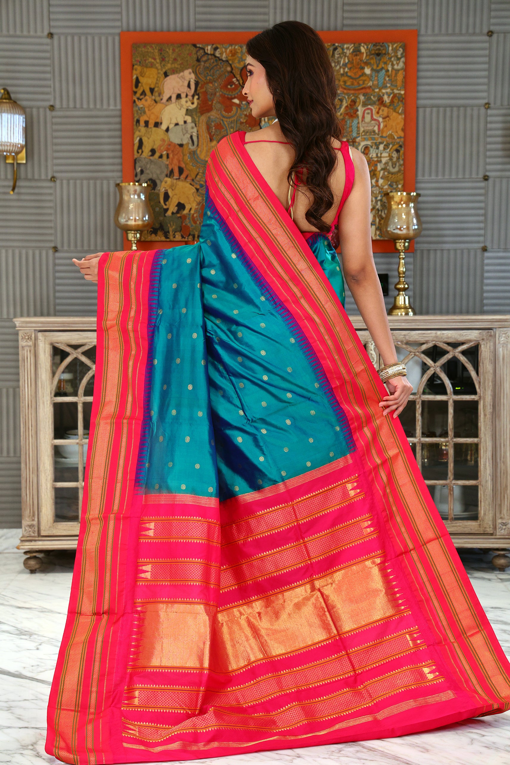 Silk Paithani Powerloom