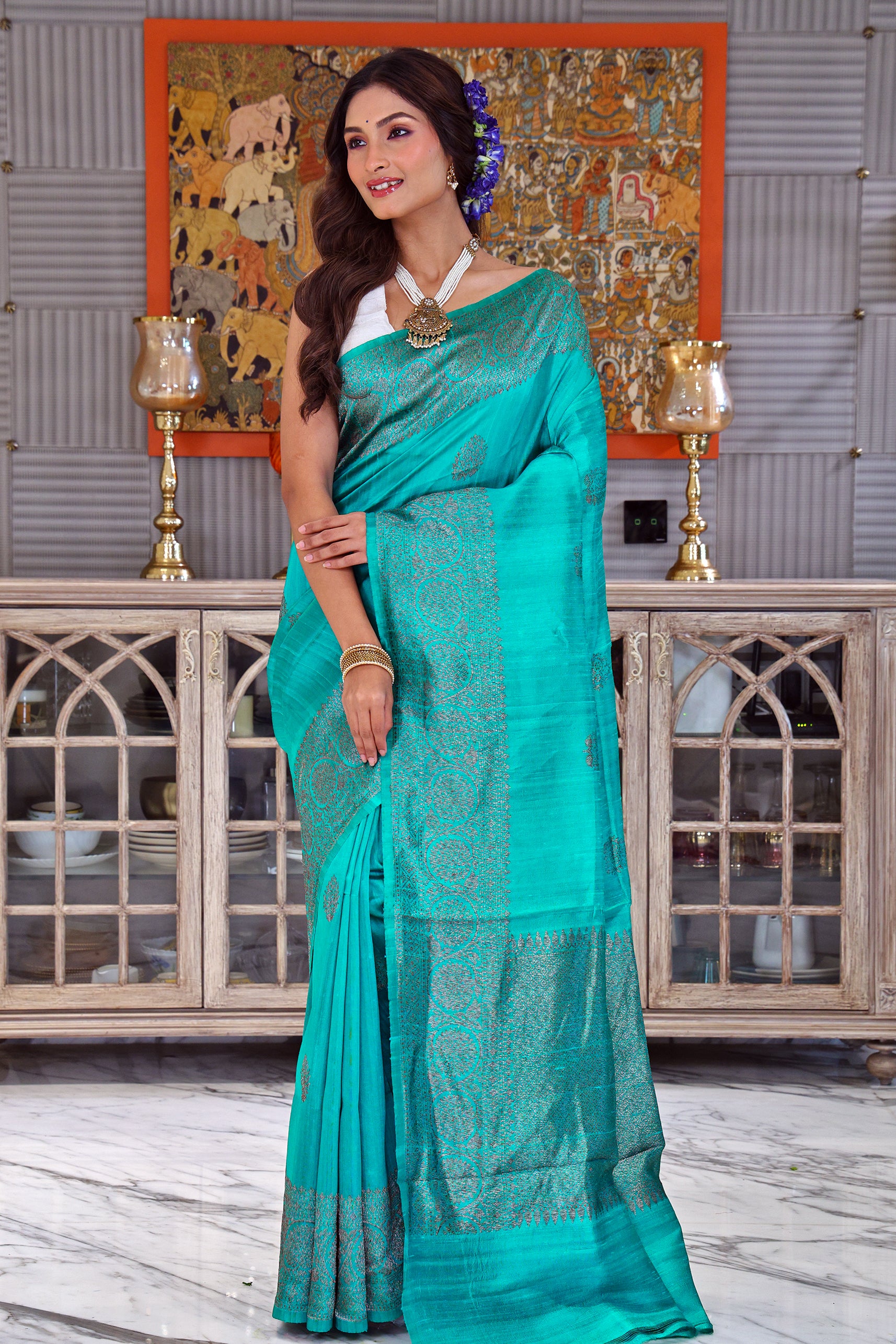 Raw Silk Banarasi