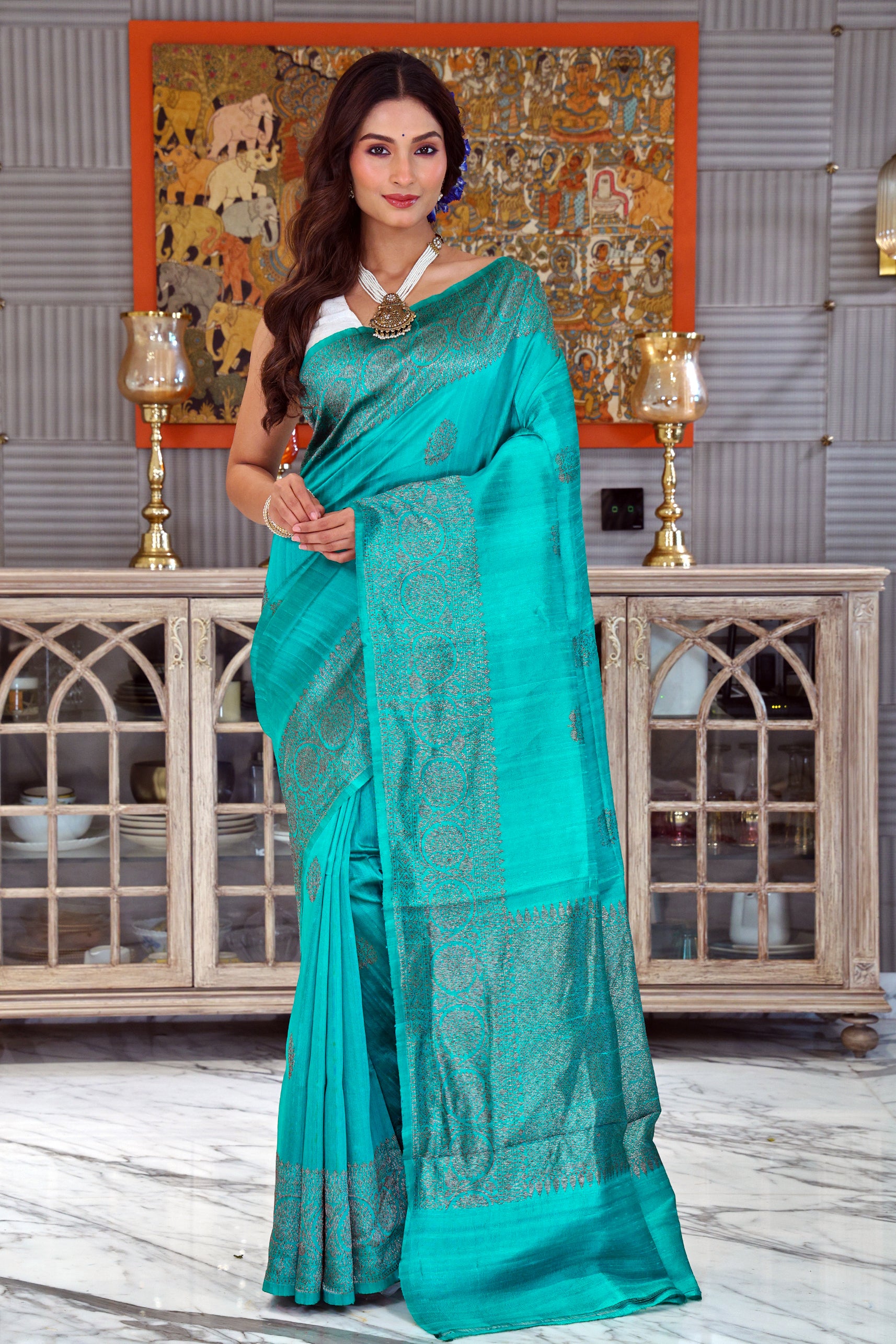 Raw Silk Banarasi