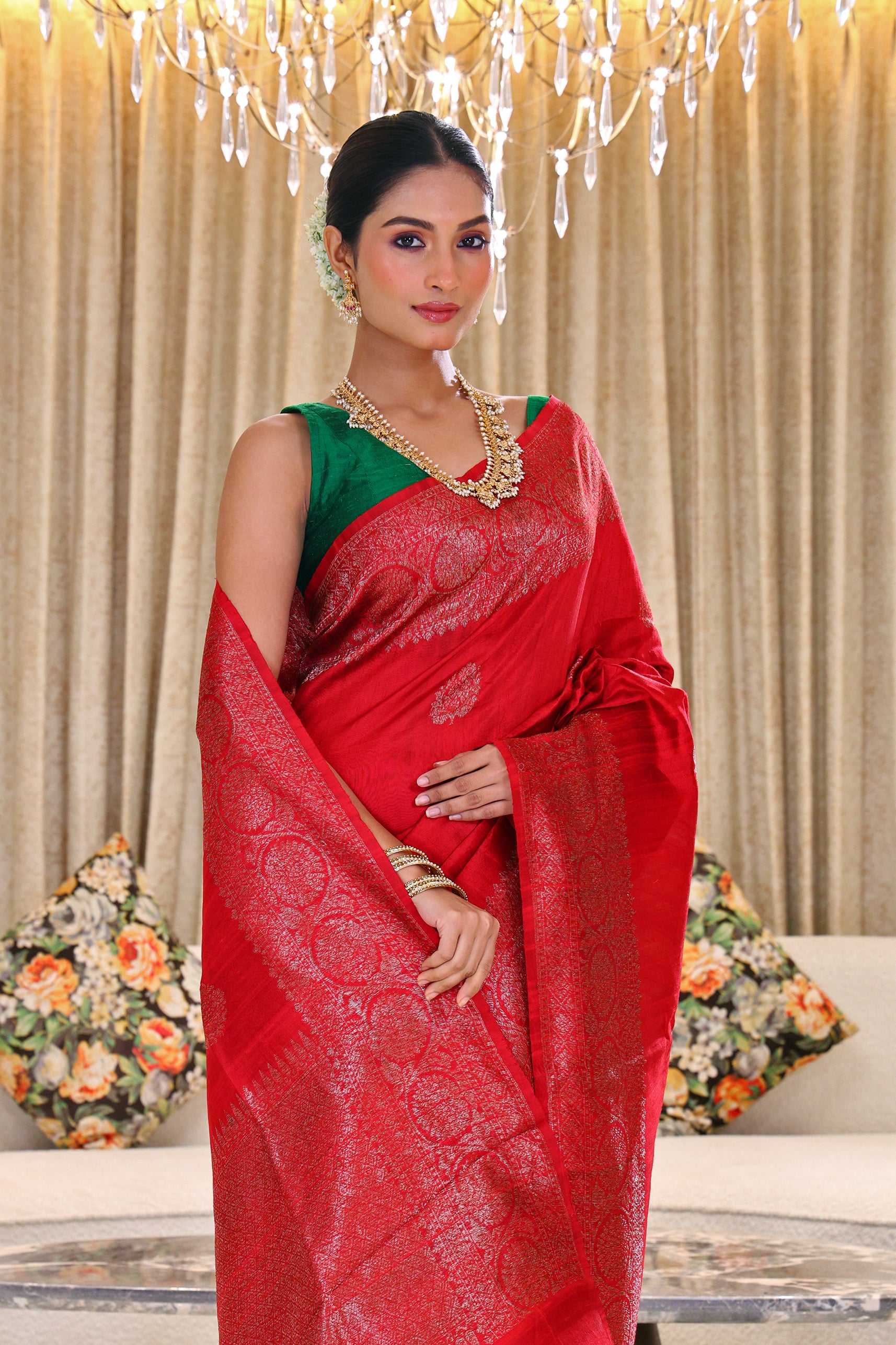 Raw Silk Banarasi