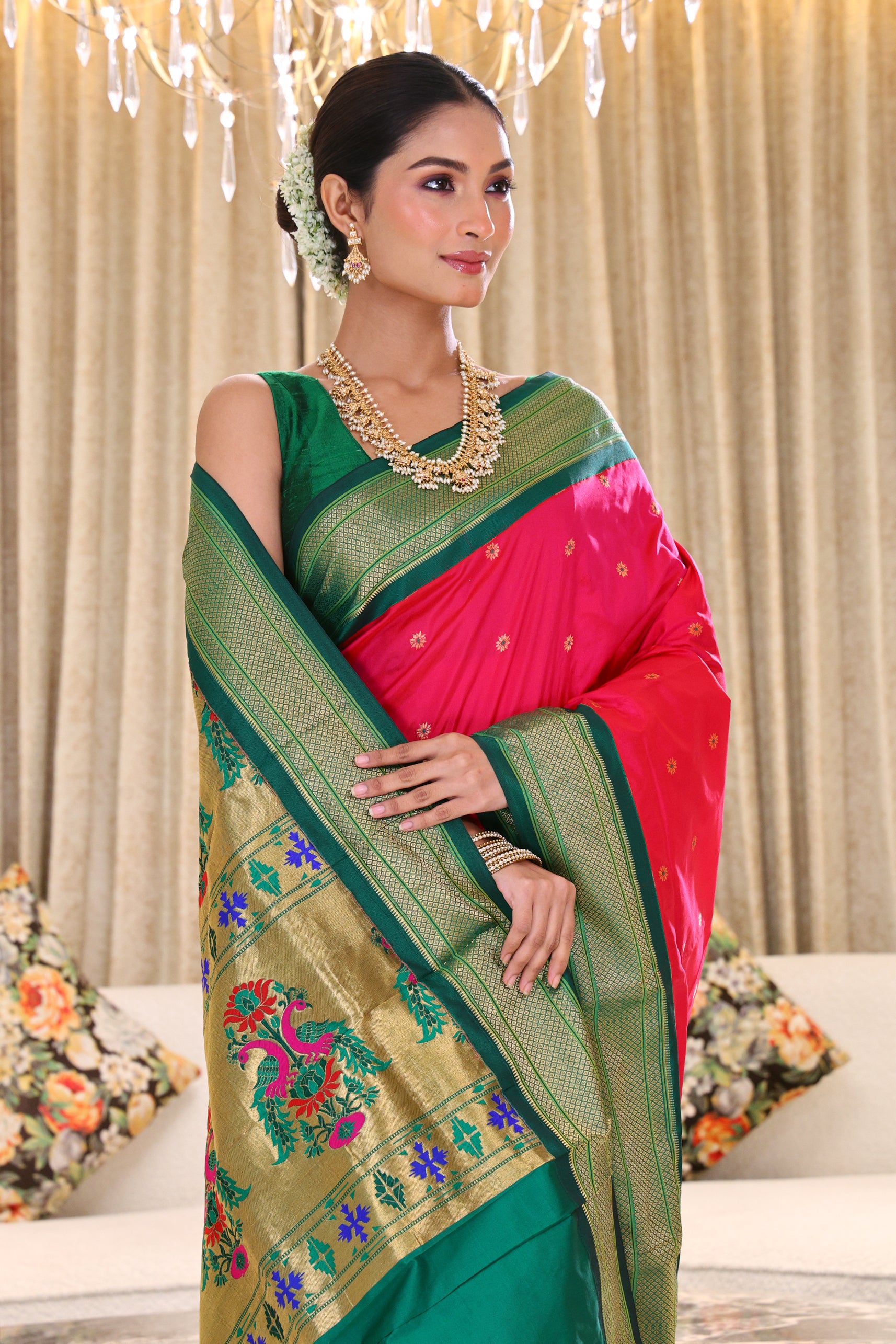 Silk Paithani Powerloom