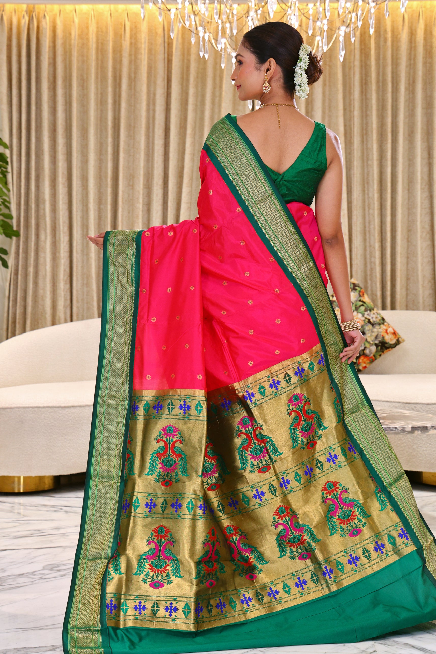 Silk Paithani Powerloom