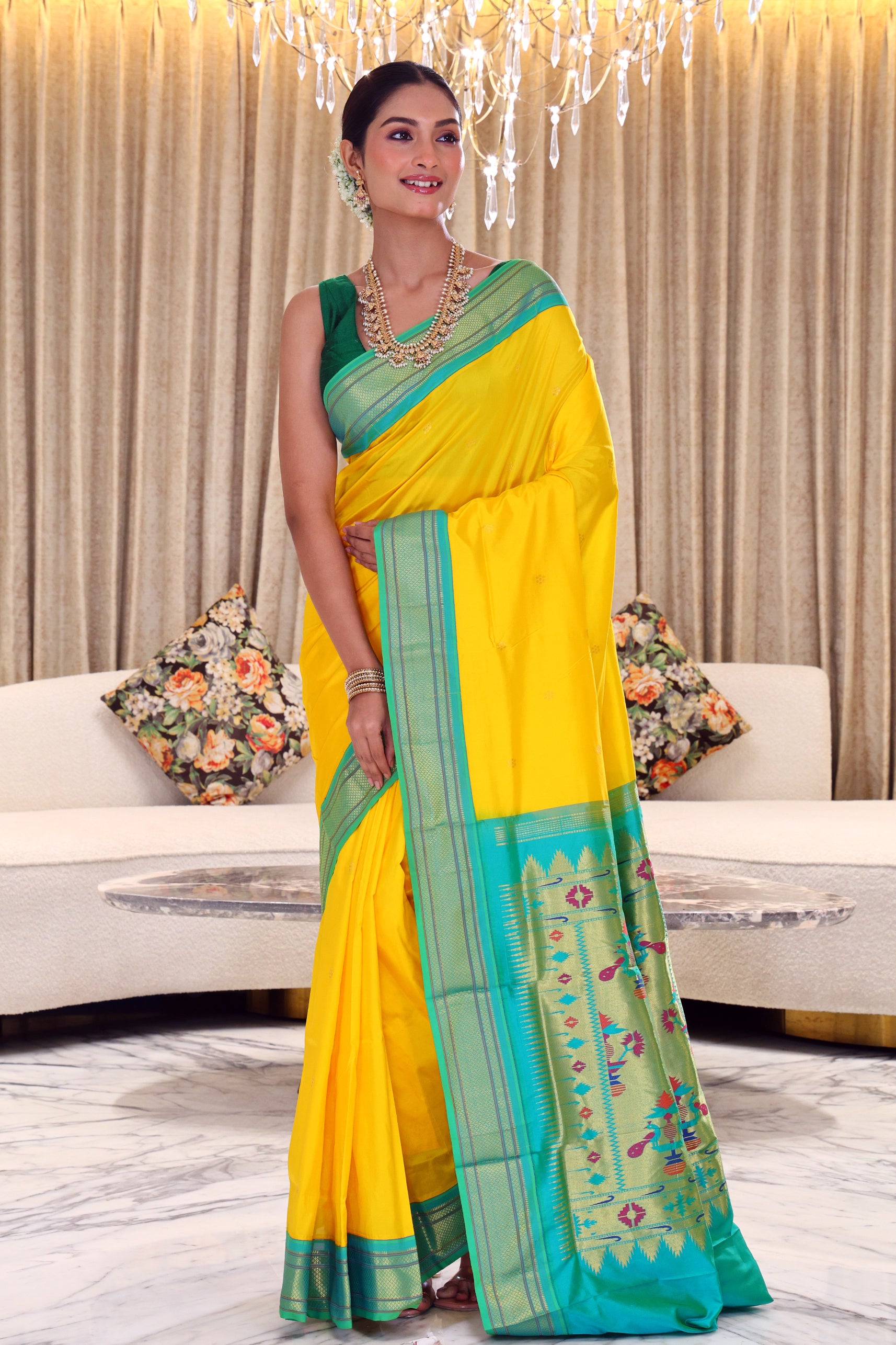 Silk Paithani Powerloom