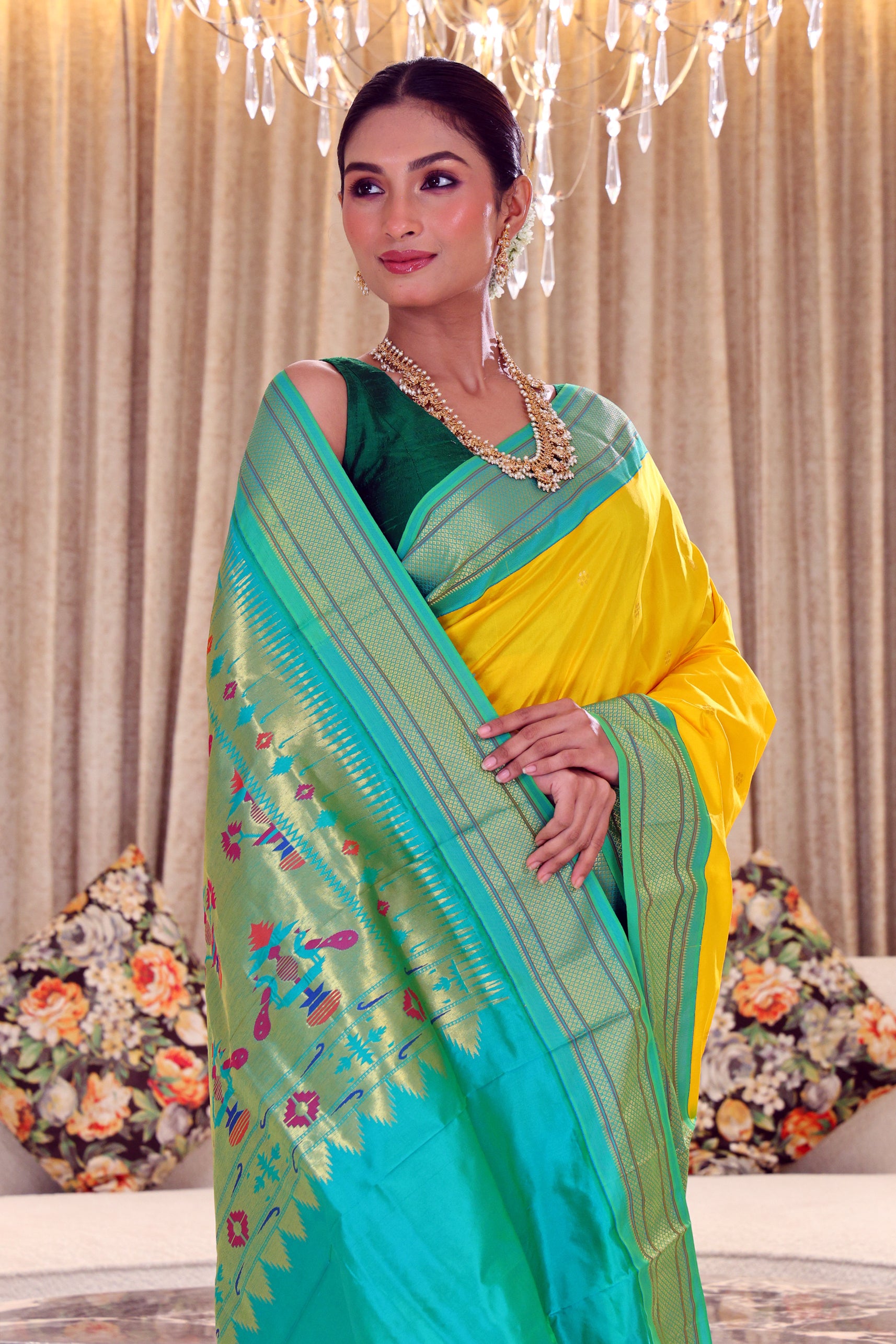 Silk Paithani Powerloom