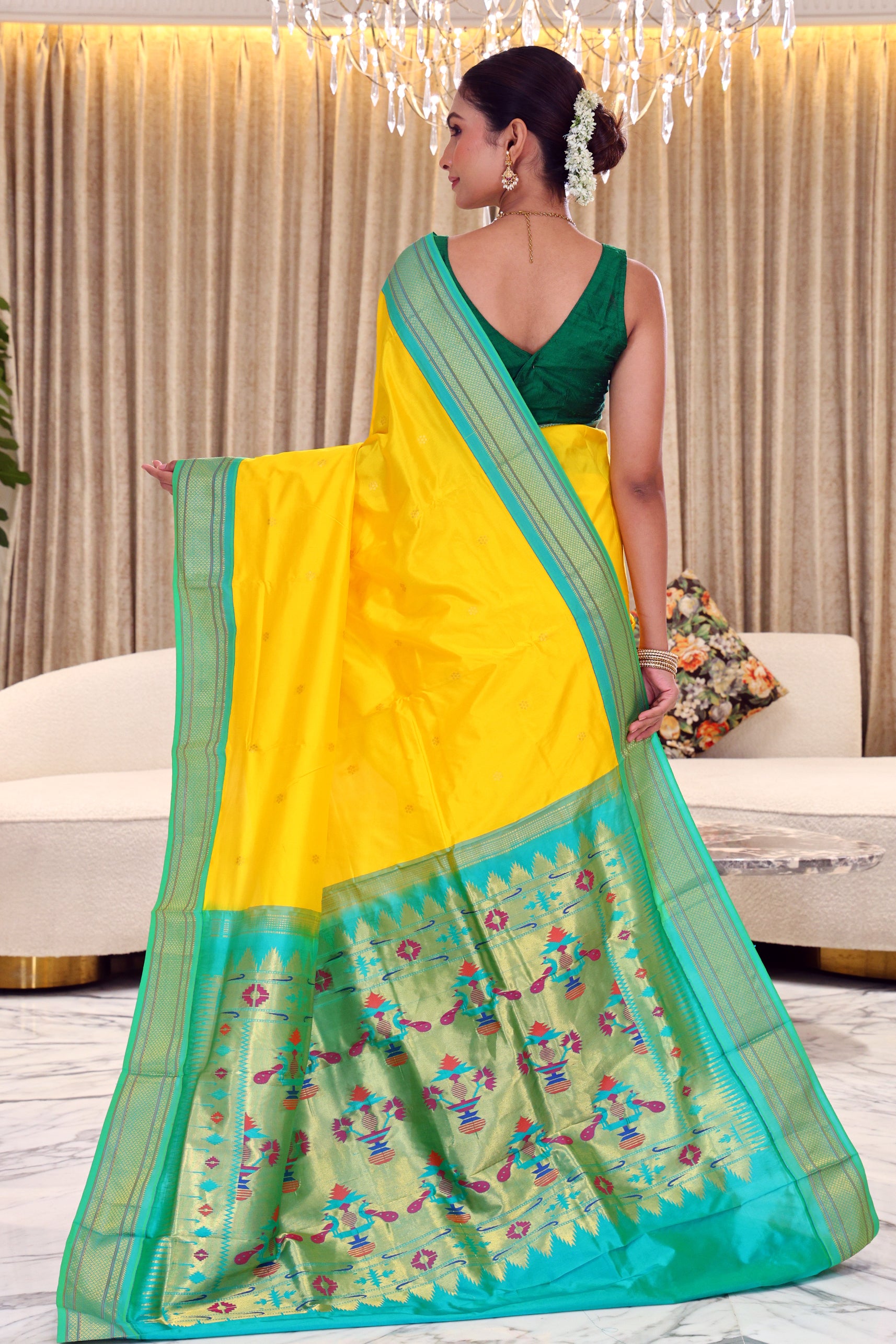 Silk Paithani Powerloom