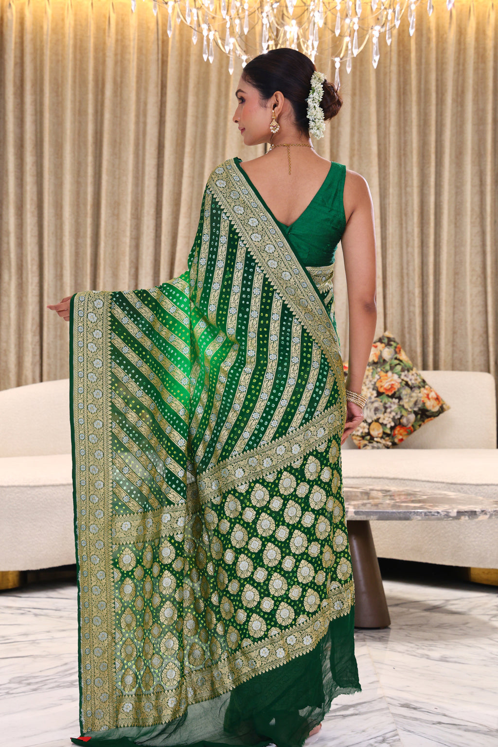 Pure Bandhej Khaddi
