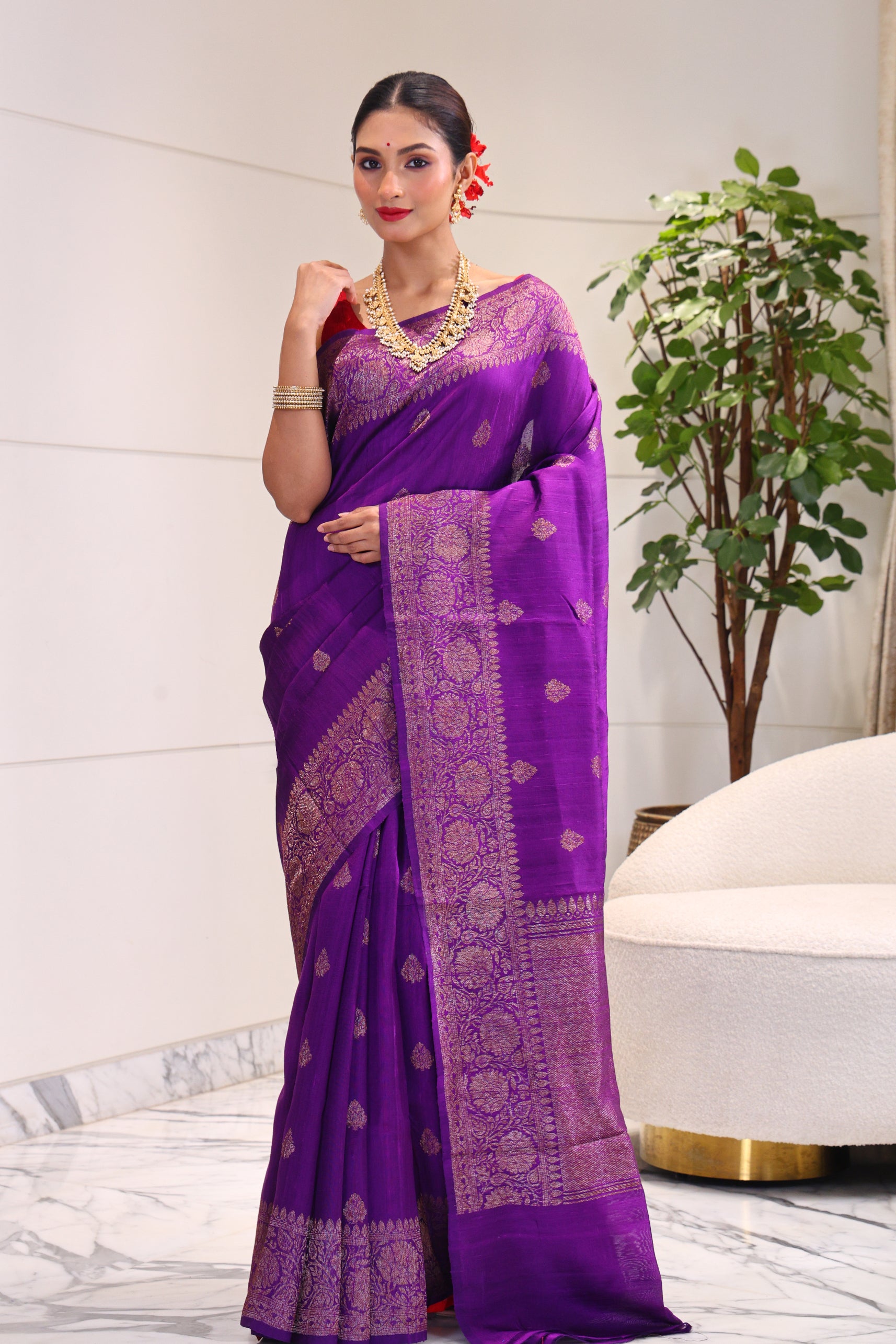 Raw Silk Banarasi