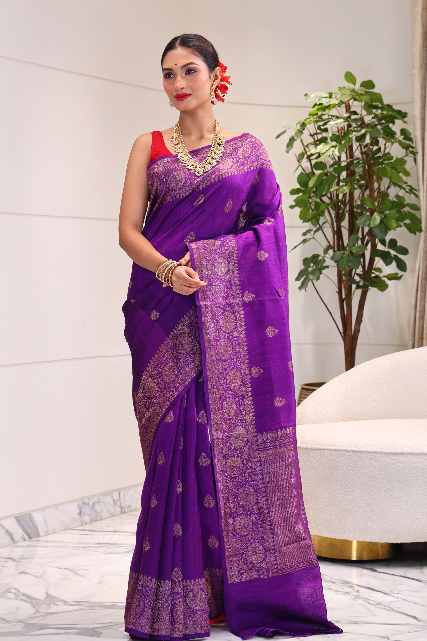 Raw Silk Banarasi