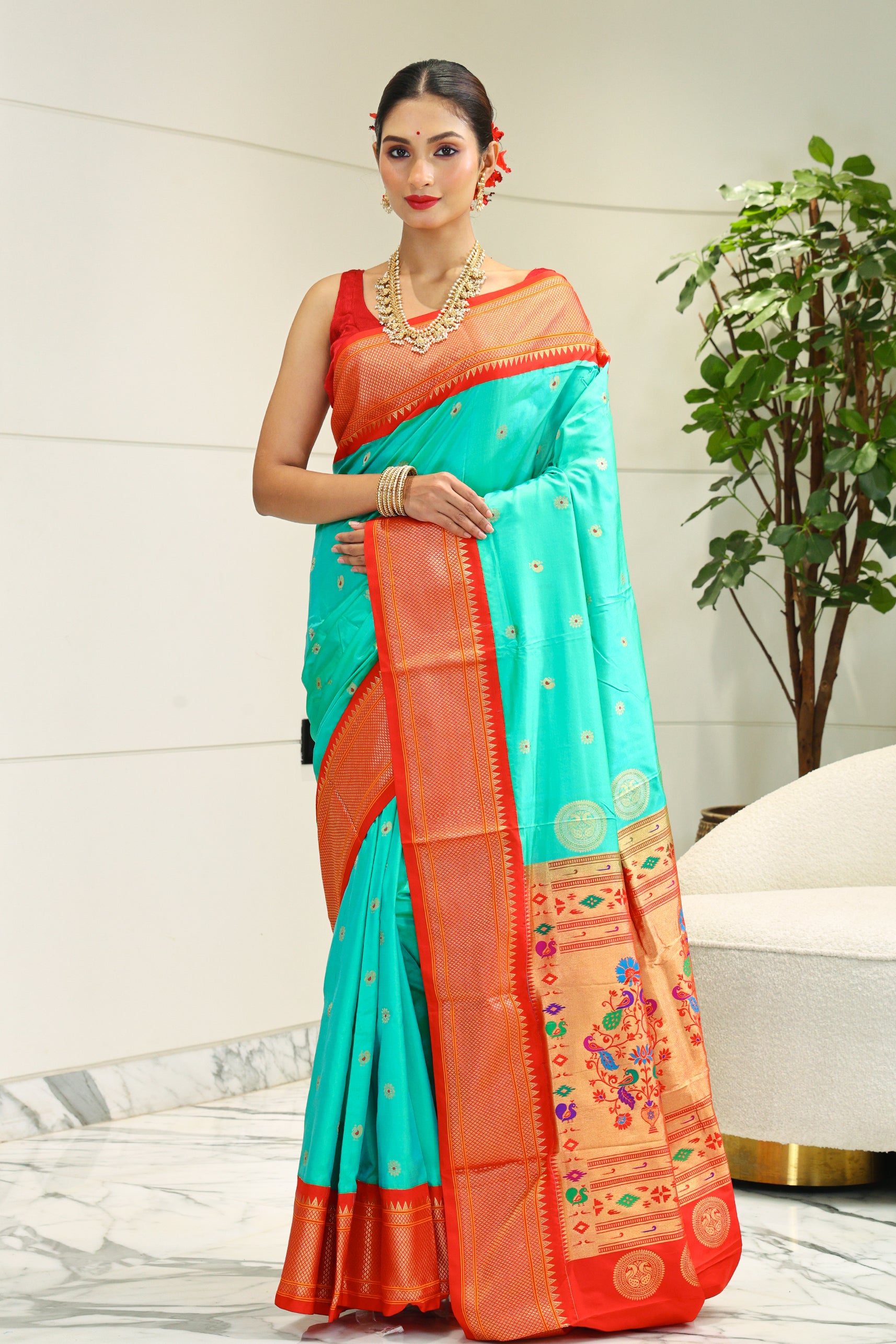Silk Paithani Powerloom