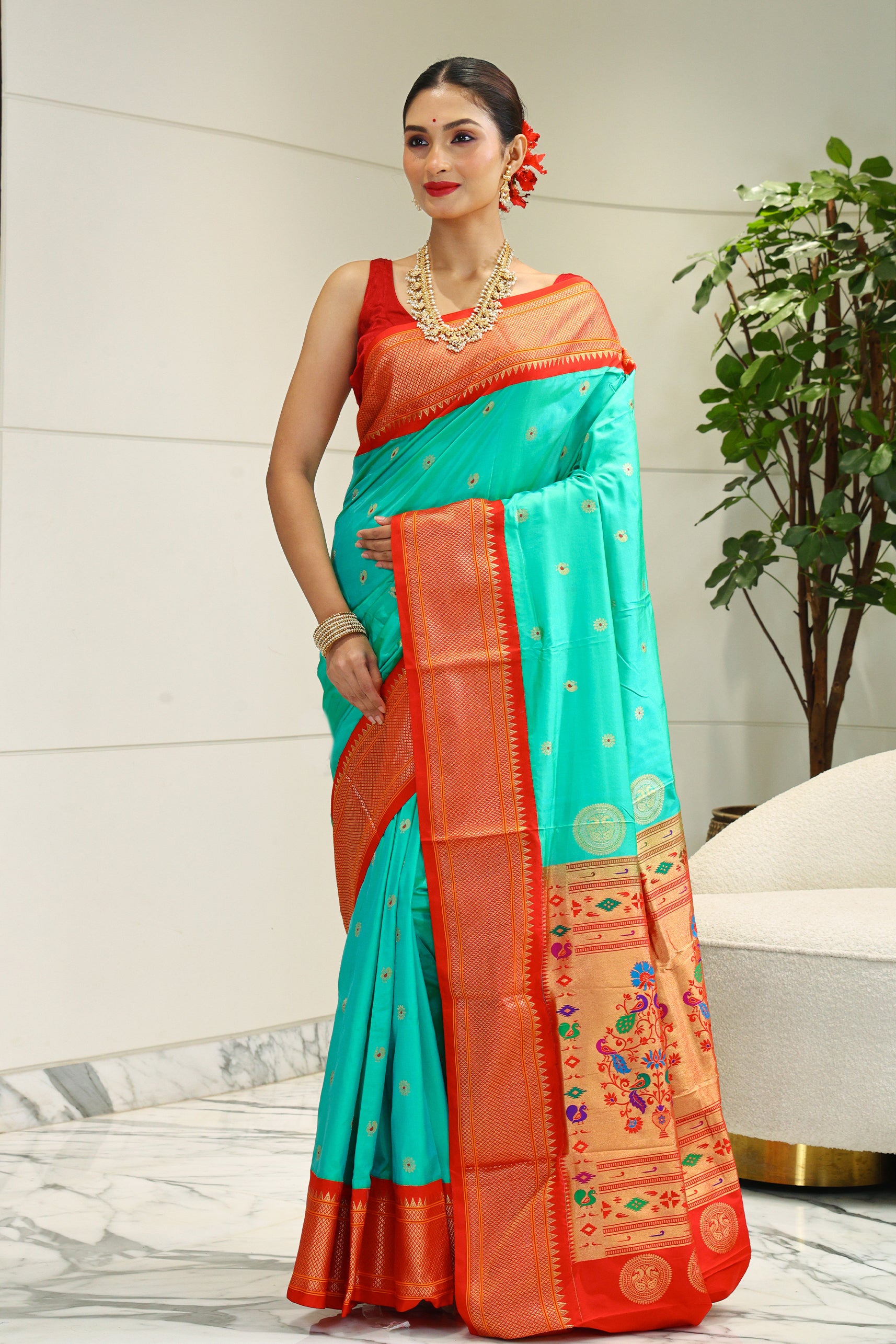 Silk Paithani Powerloom