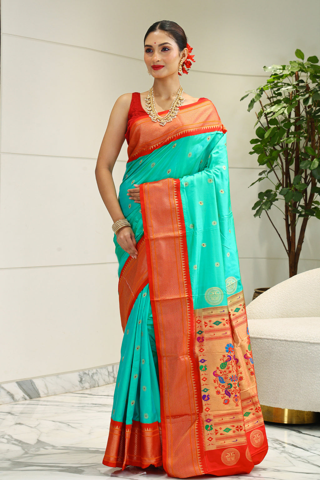 Silk Paithani Powerloom