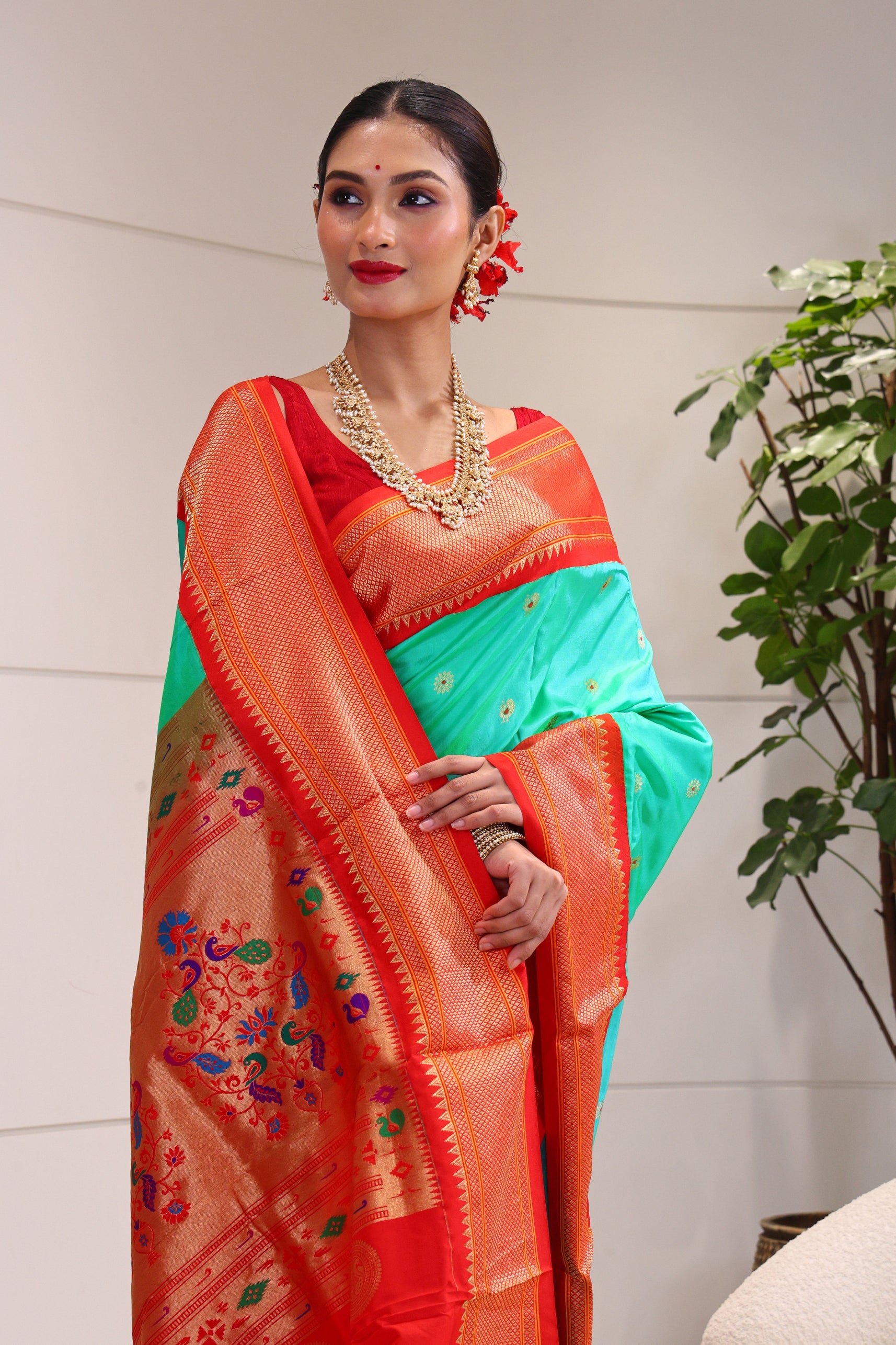 Silk Paithani Powerloom