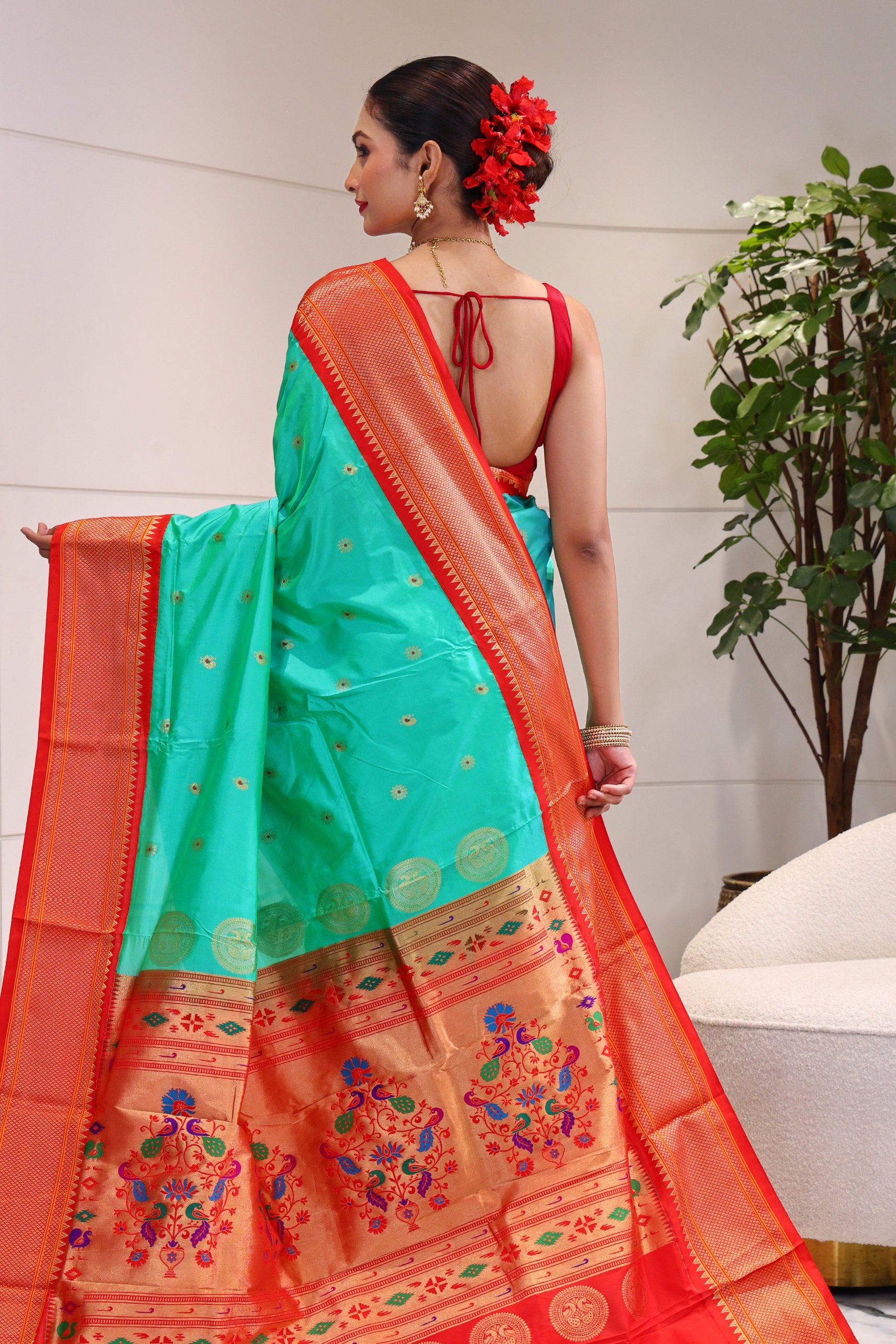 Silk Paithani Powerloom