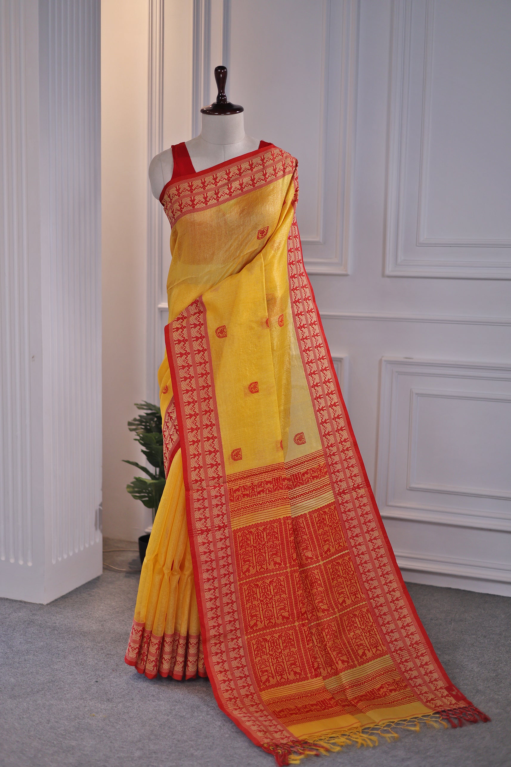 Bengal Handloom Tussar