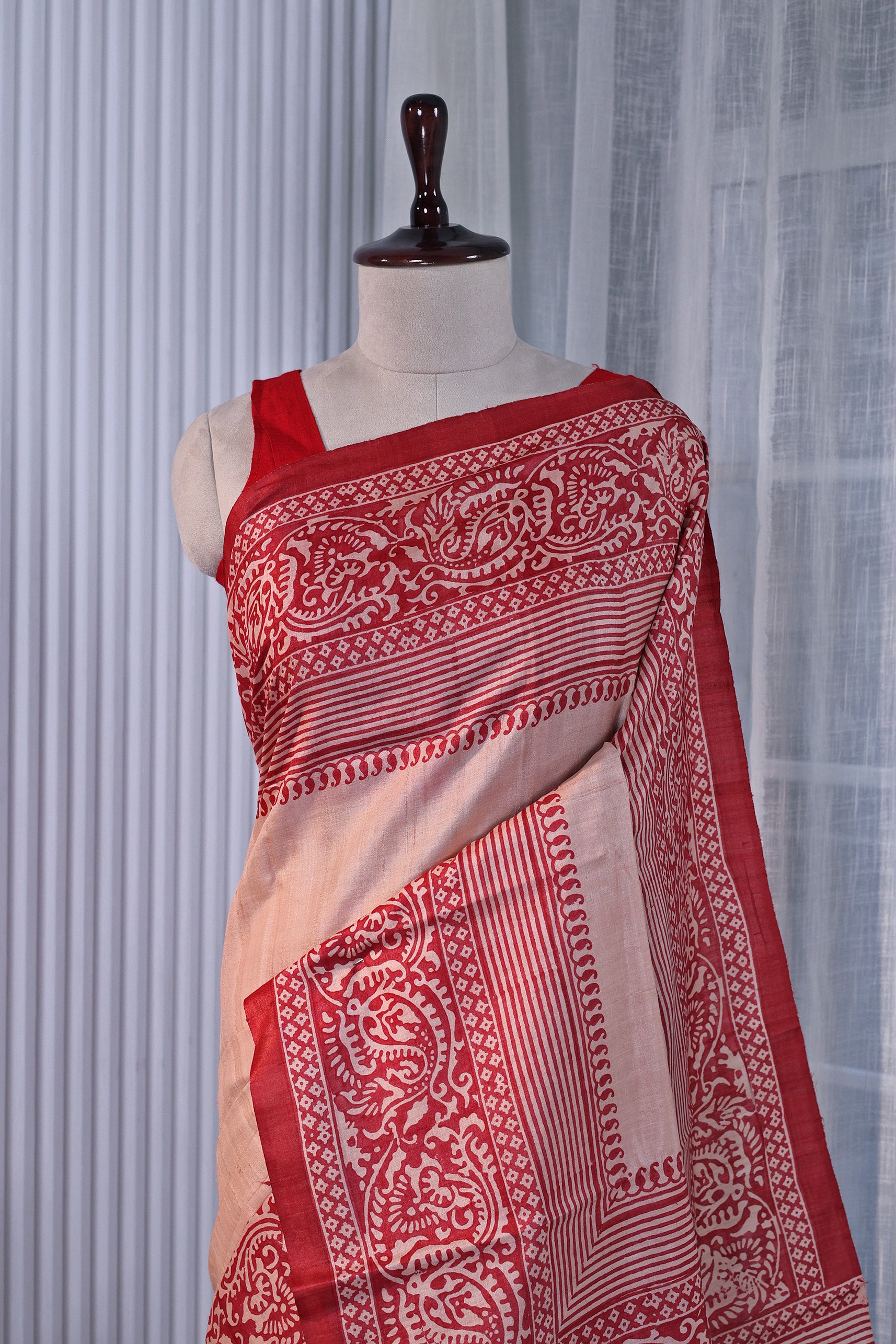 Katan Silk Block Print