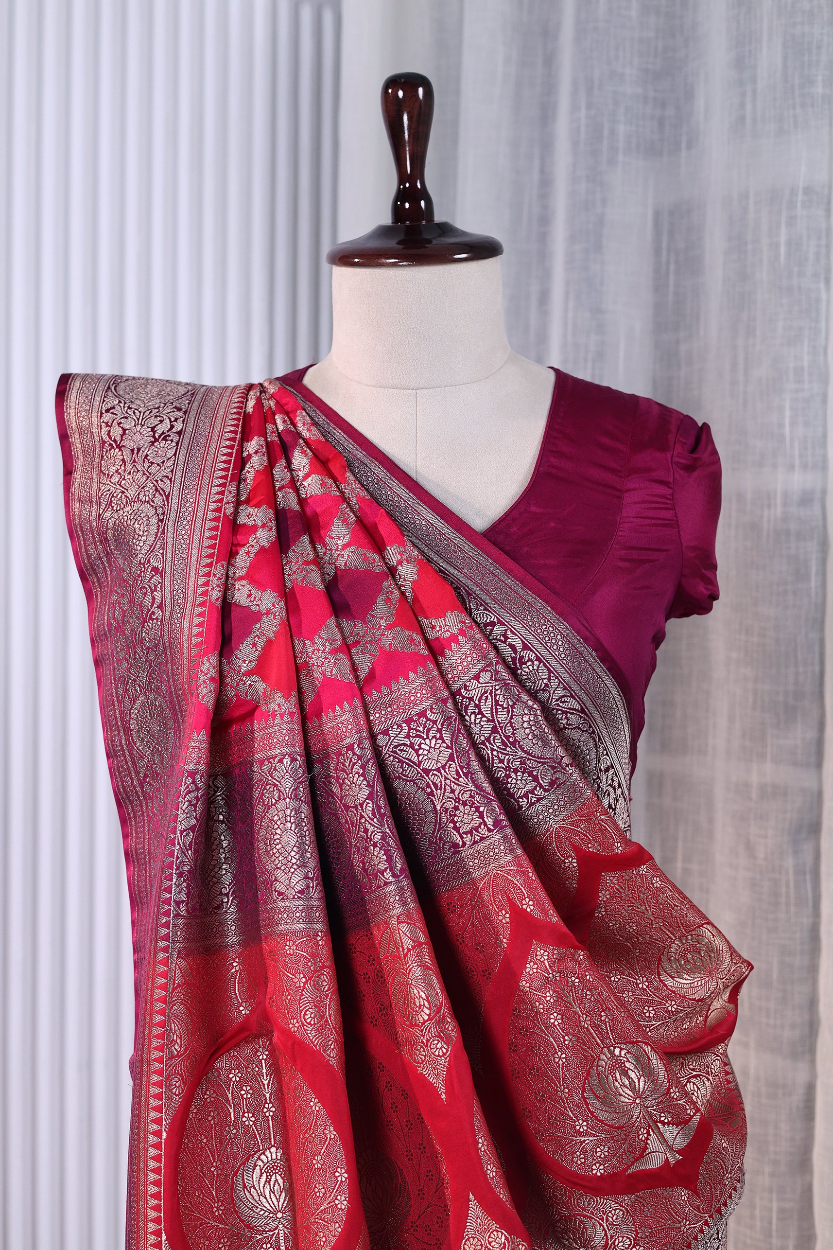 Semi Rangkat Mashru Banarasi