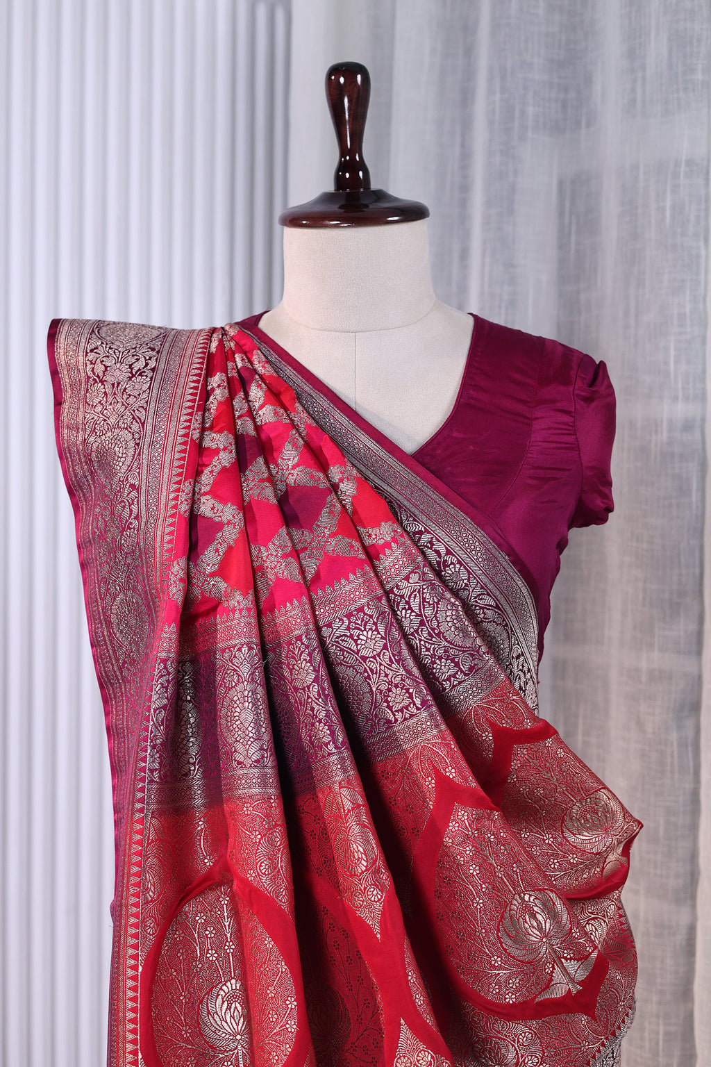 Semi Rangkat Mashru Banarasi