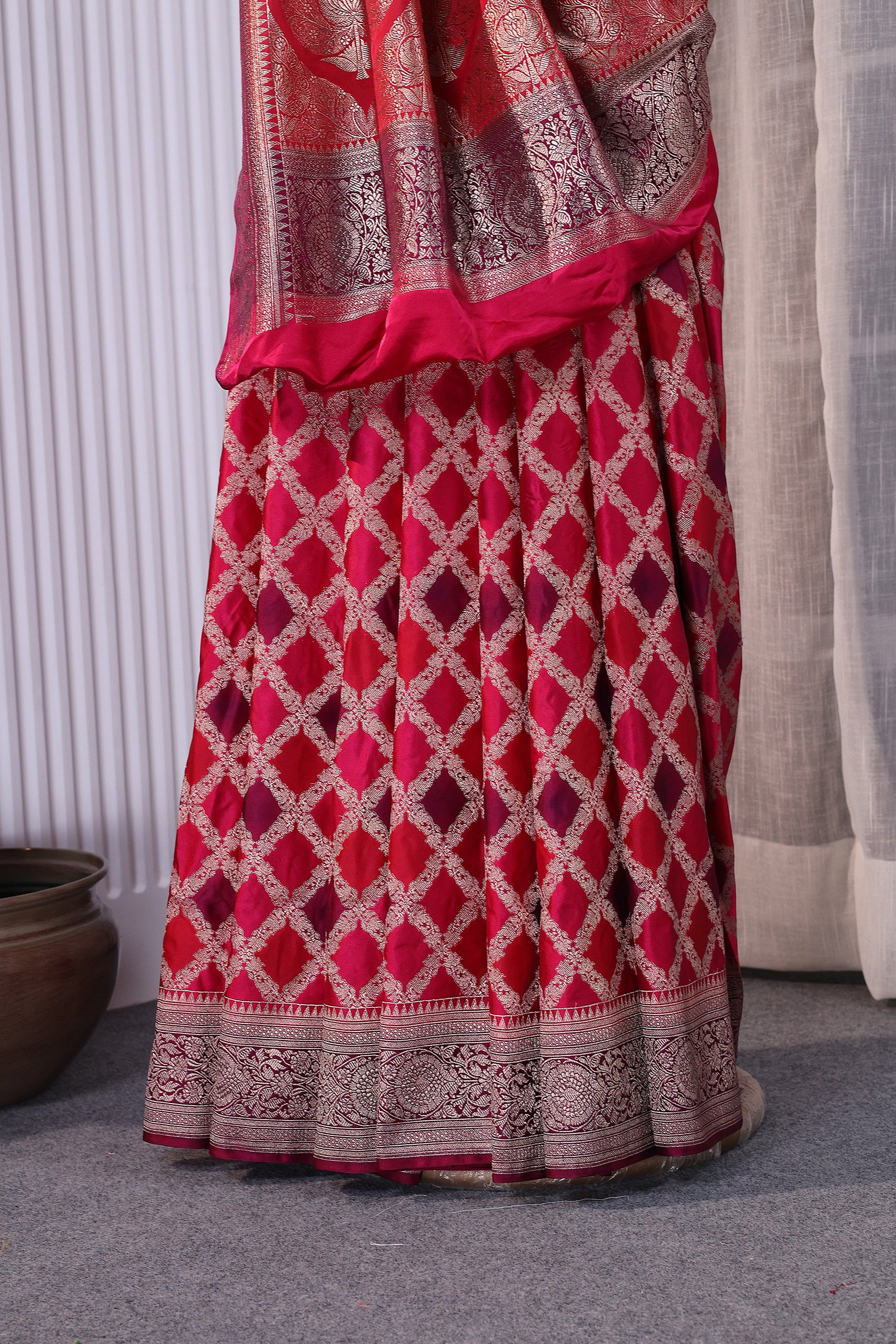 Semi Rangkat Mashru Banarasi