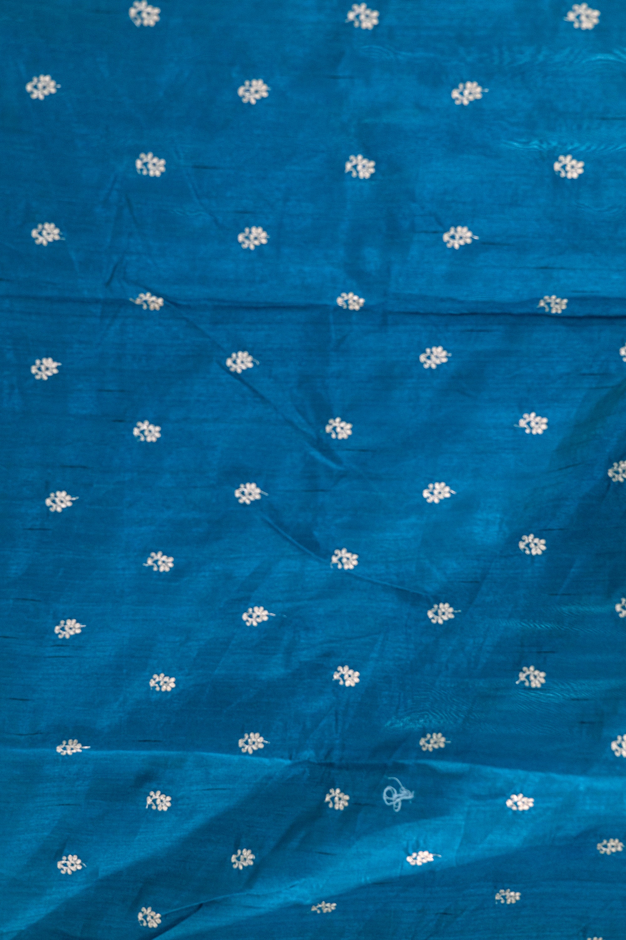 Semi Tussar Pita Zari Work