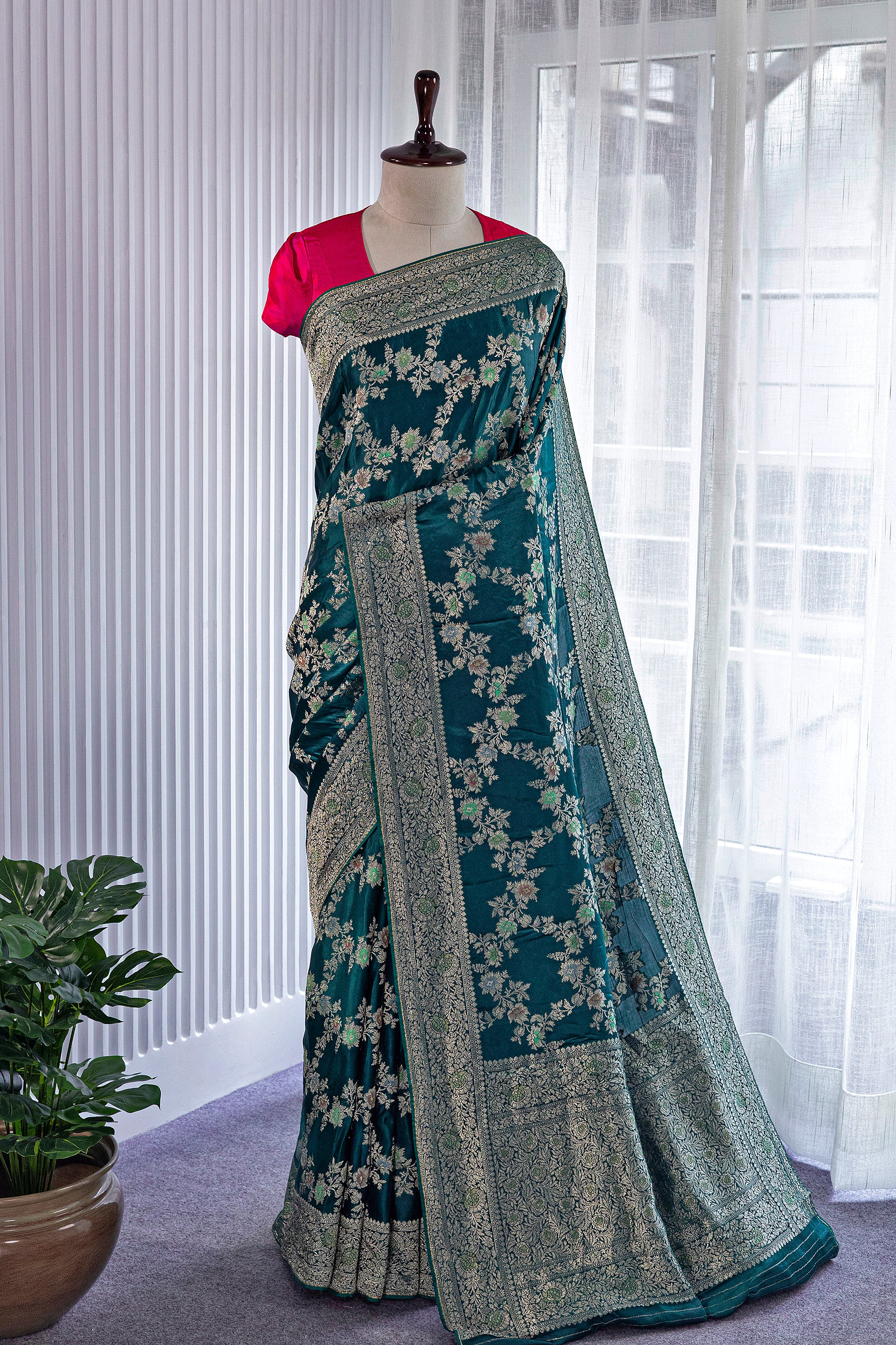 Semi Mashru Banarasi