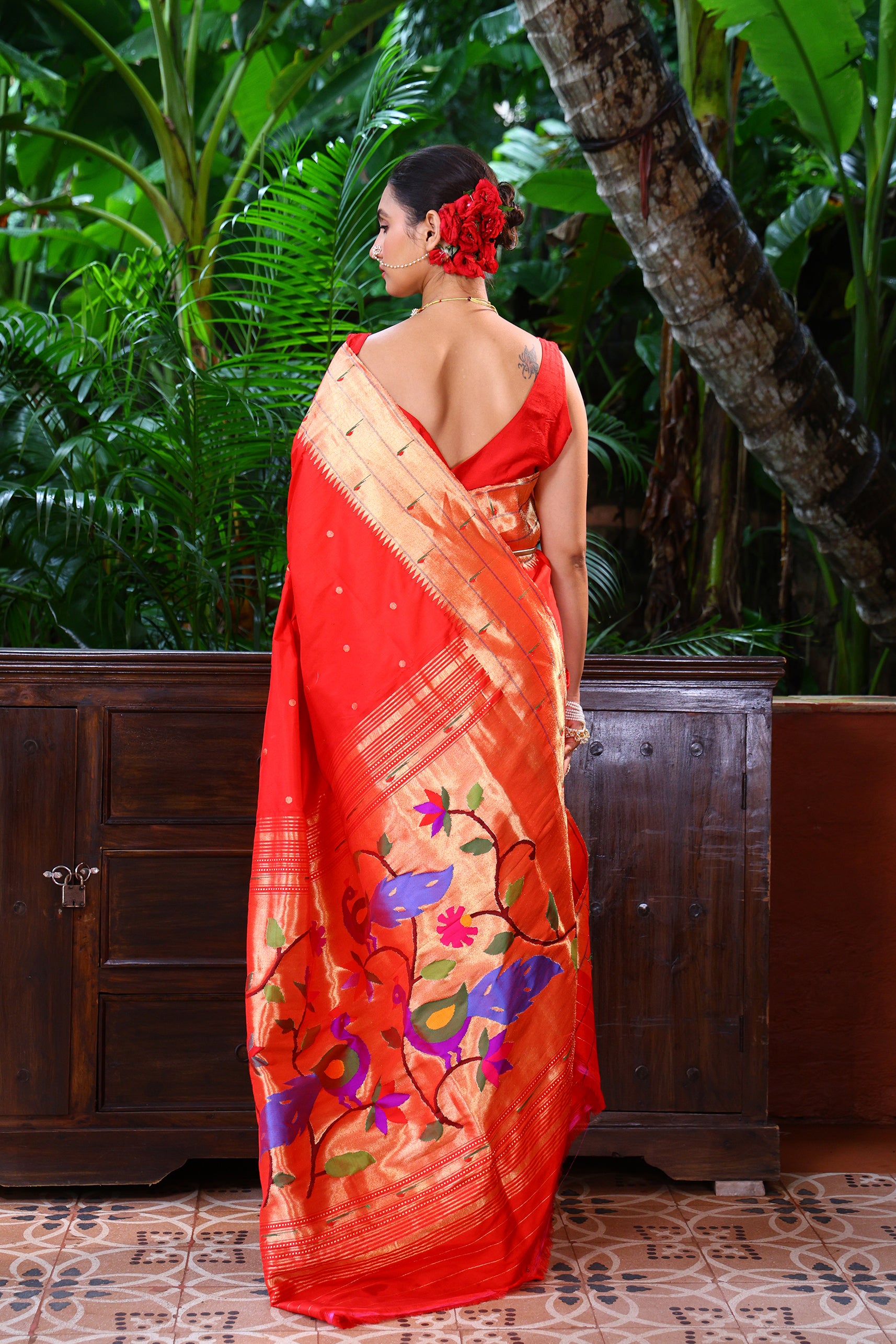 Pure Silk Paithani