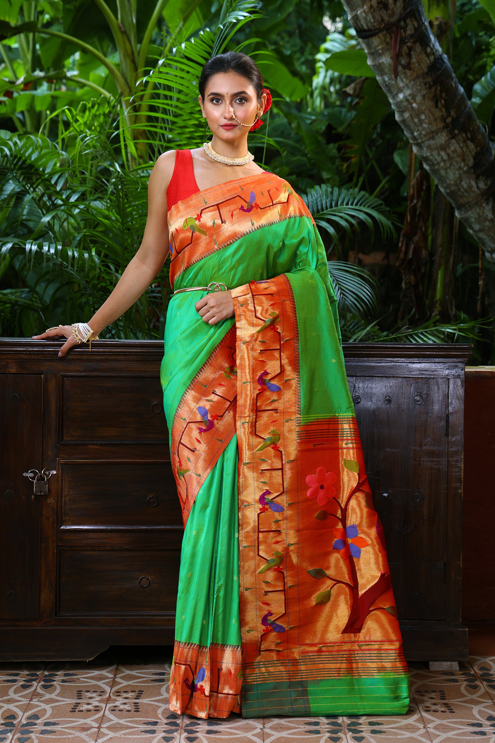 Pure Silk Paithani