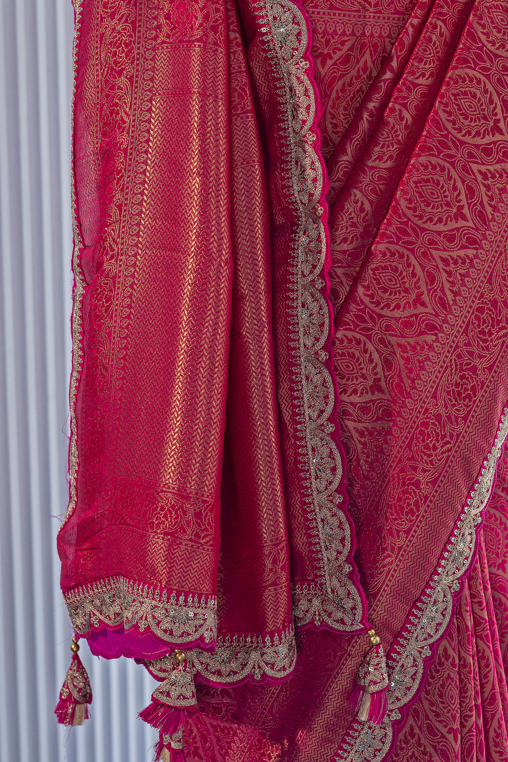 Brocade Semi Silk