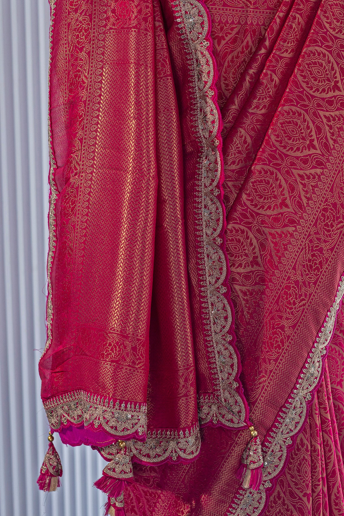 Brocade Semi Silk