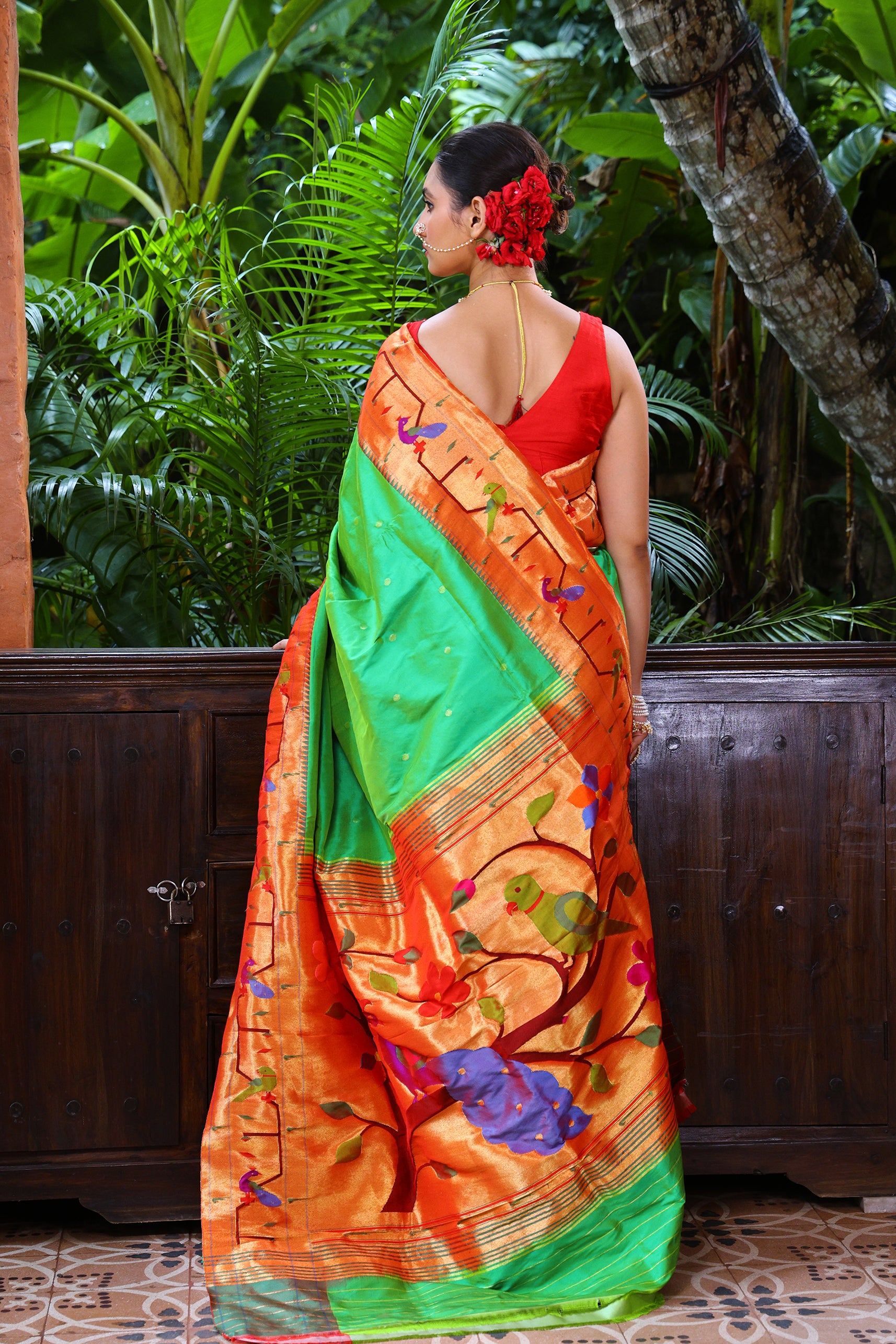 Pure Silk Paithani