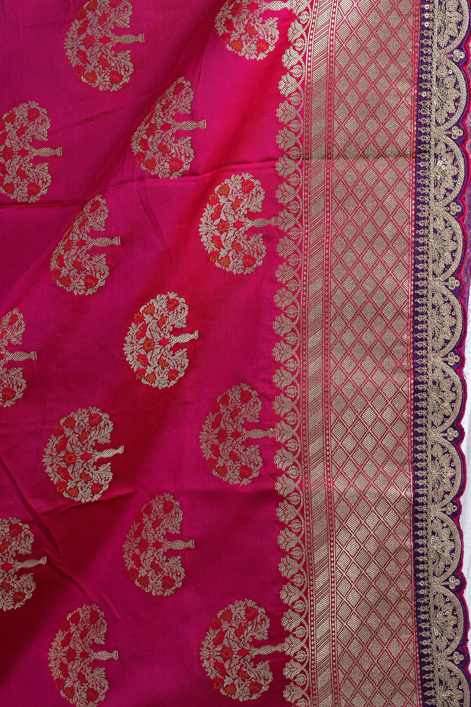Brocade Semi Silk