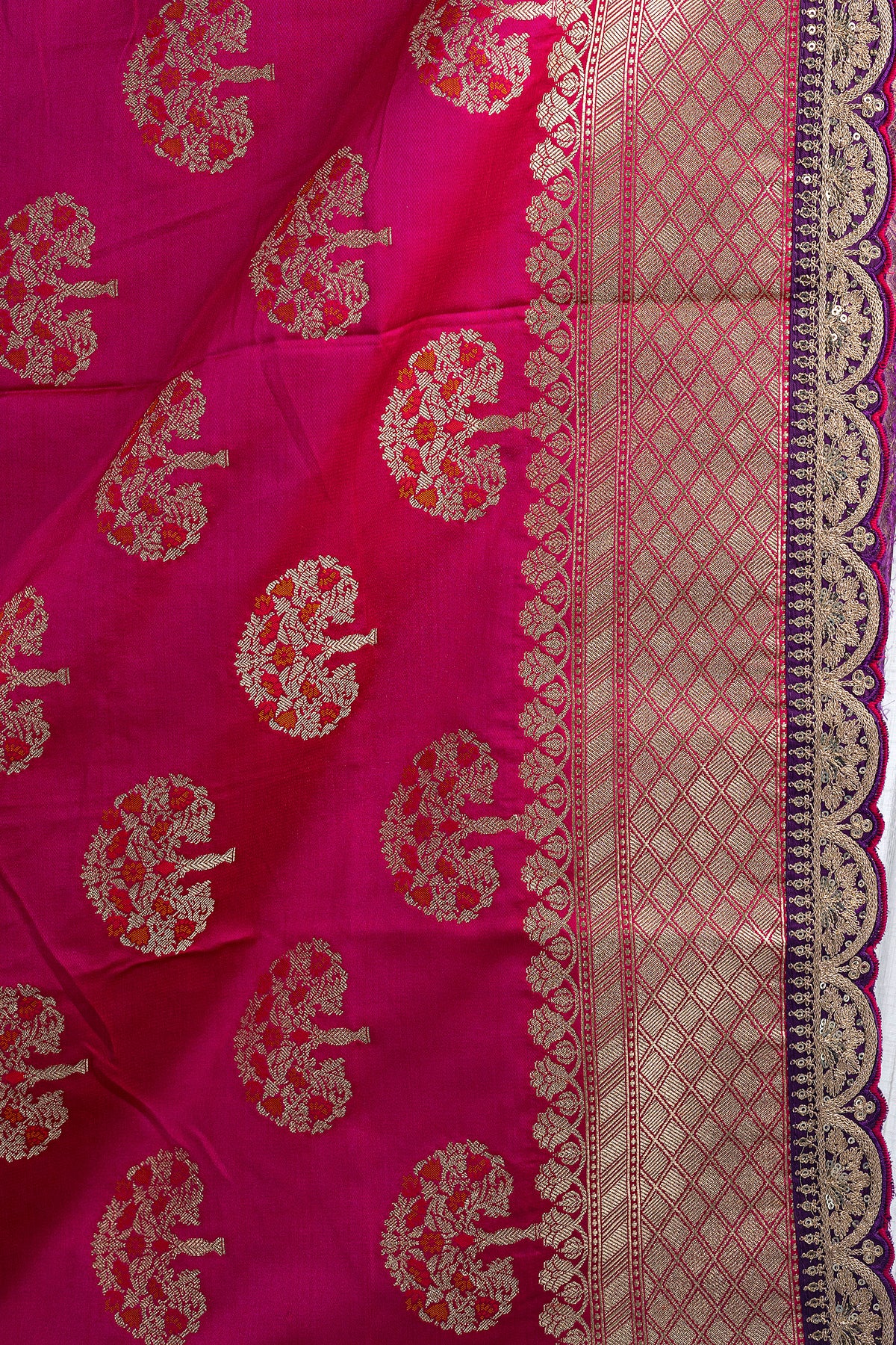 Brocade Semi Silk
