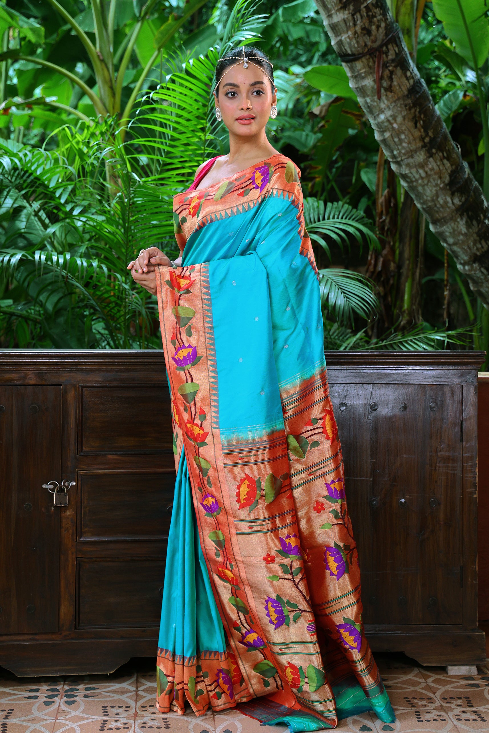 Pure Silk Paithani