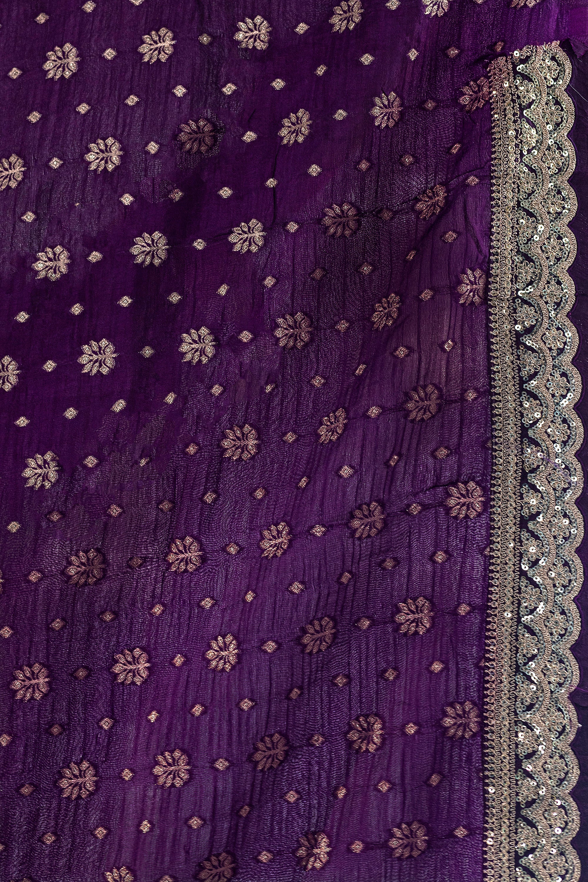 Semi Khaddi Banarasi