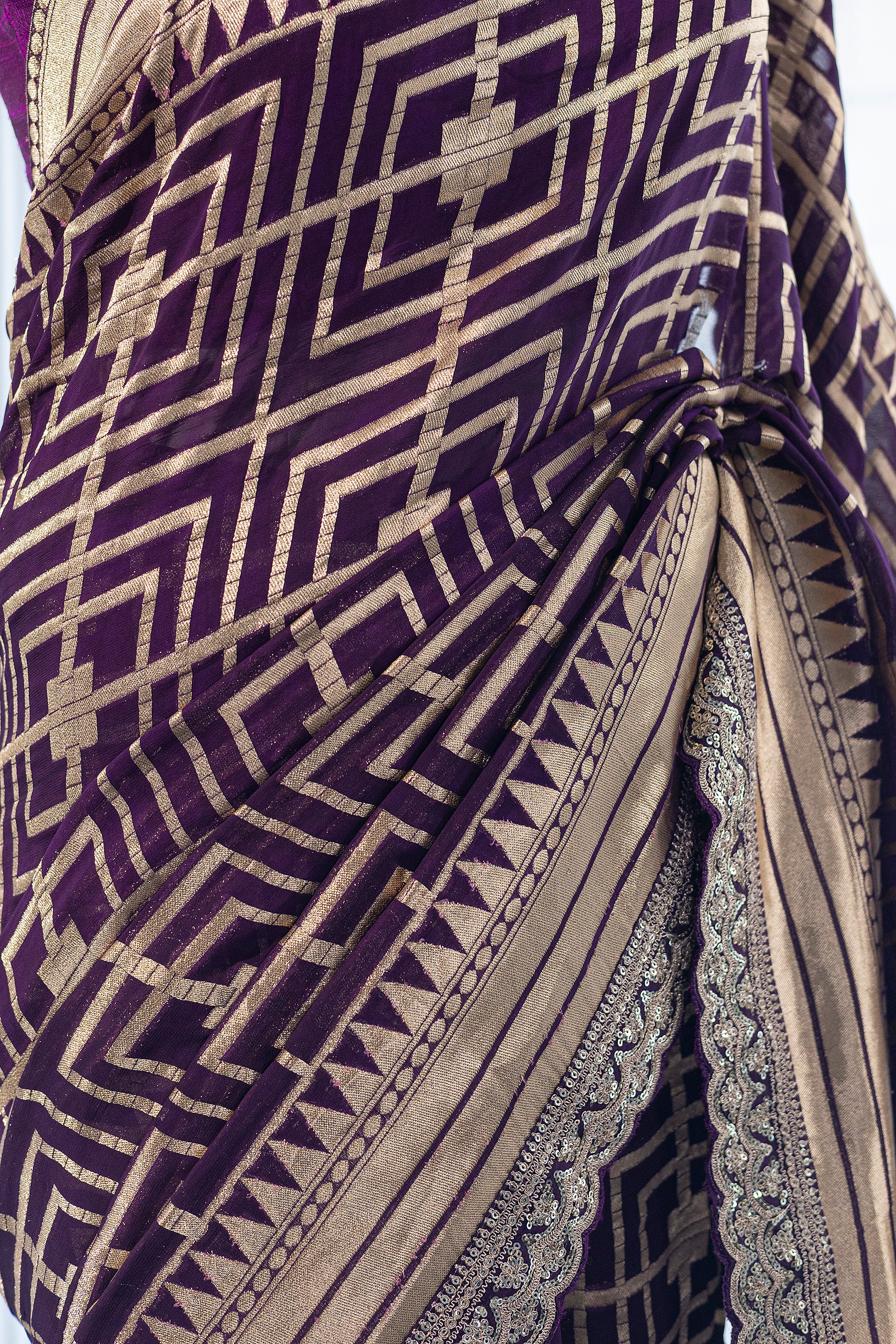 Semi Khaddi Banarasi