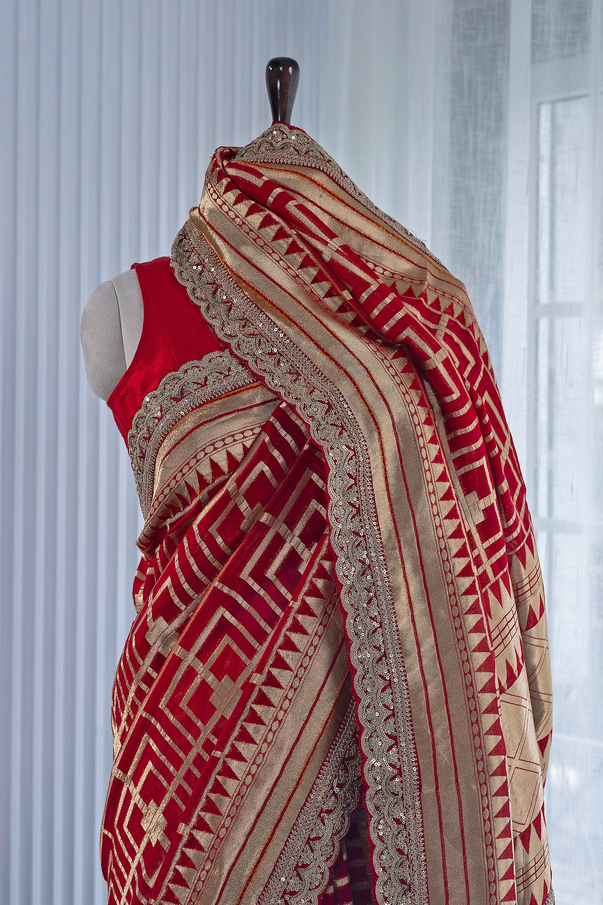 Semi Khaddi Banarasi