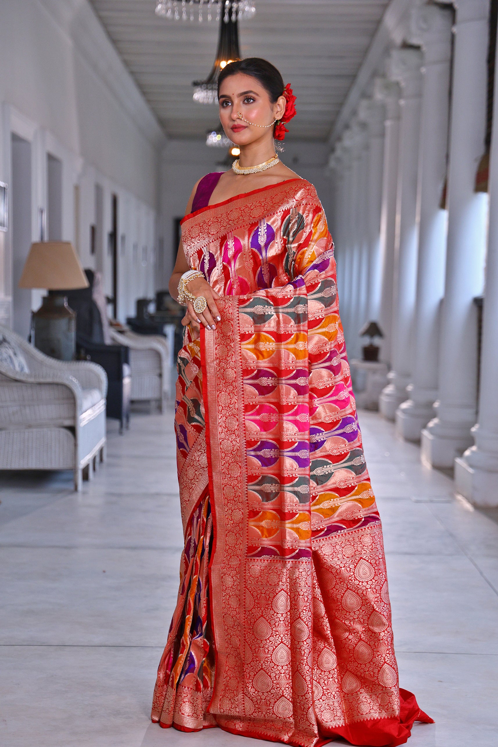 Rangkat Katan Banarasi