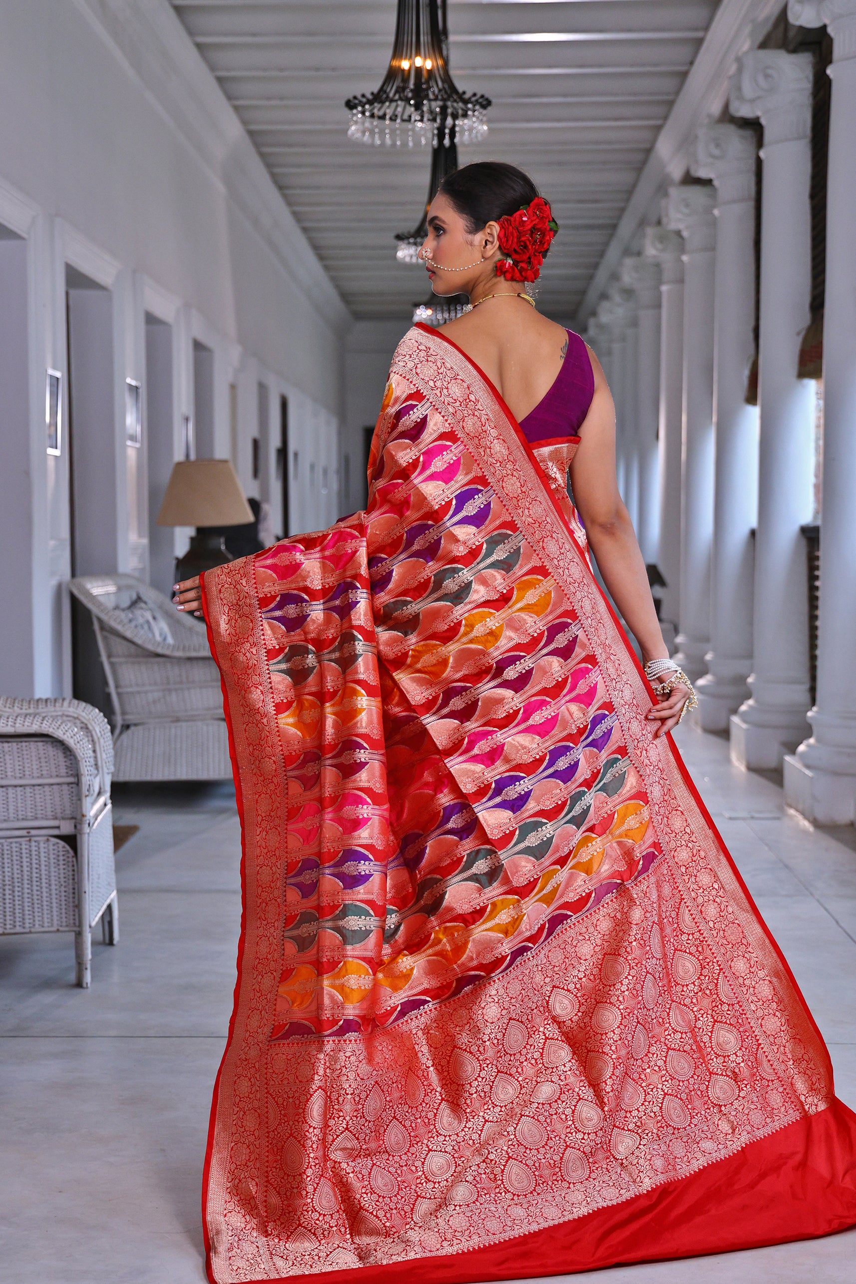 Rangkat Katan Banarasi